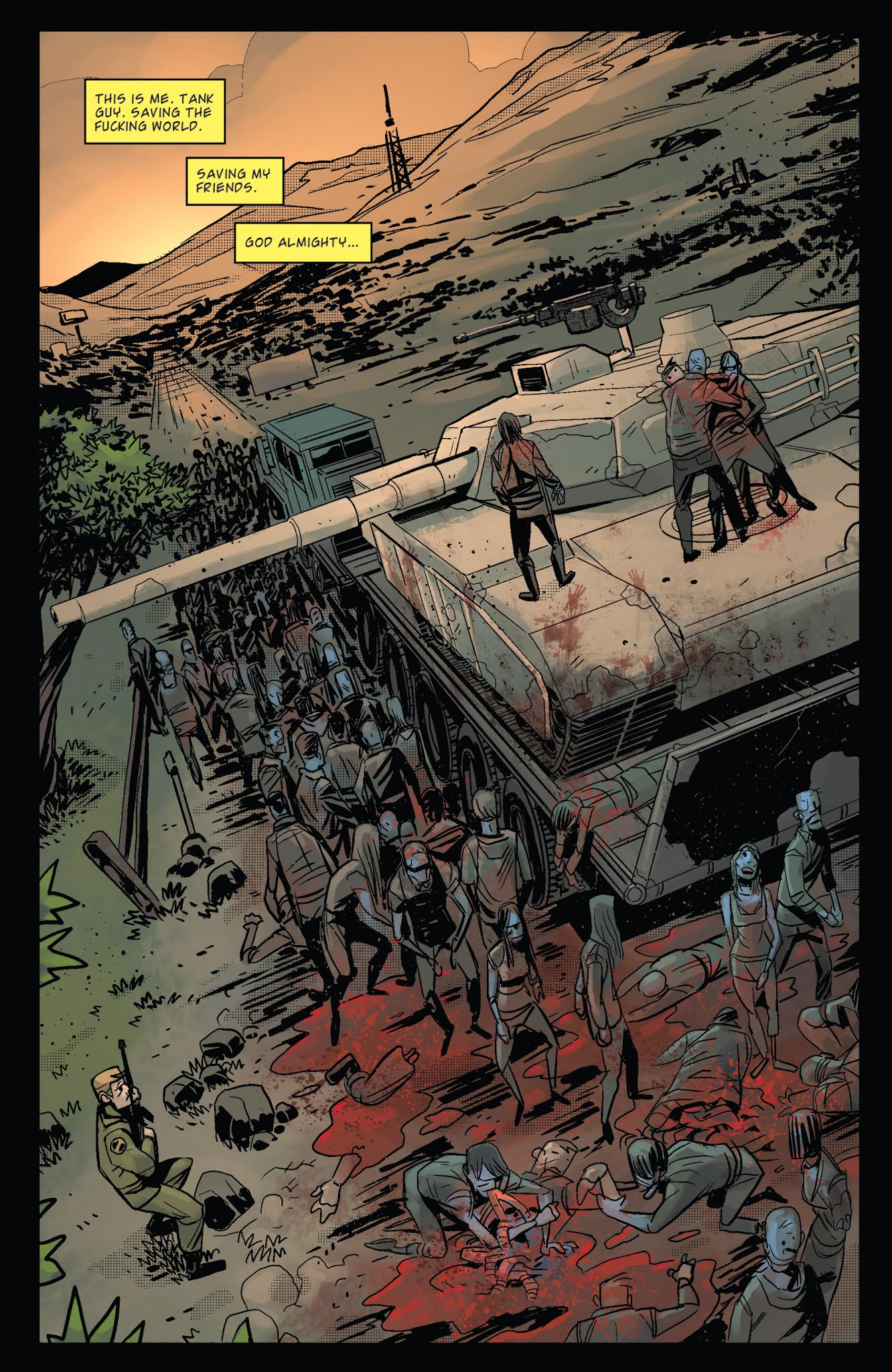 Read online Road of the Dead: Highway To Hell comic -  Issue #1 - 5