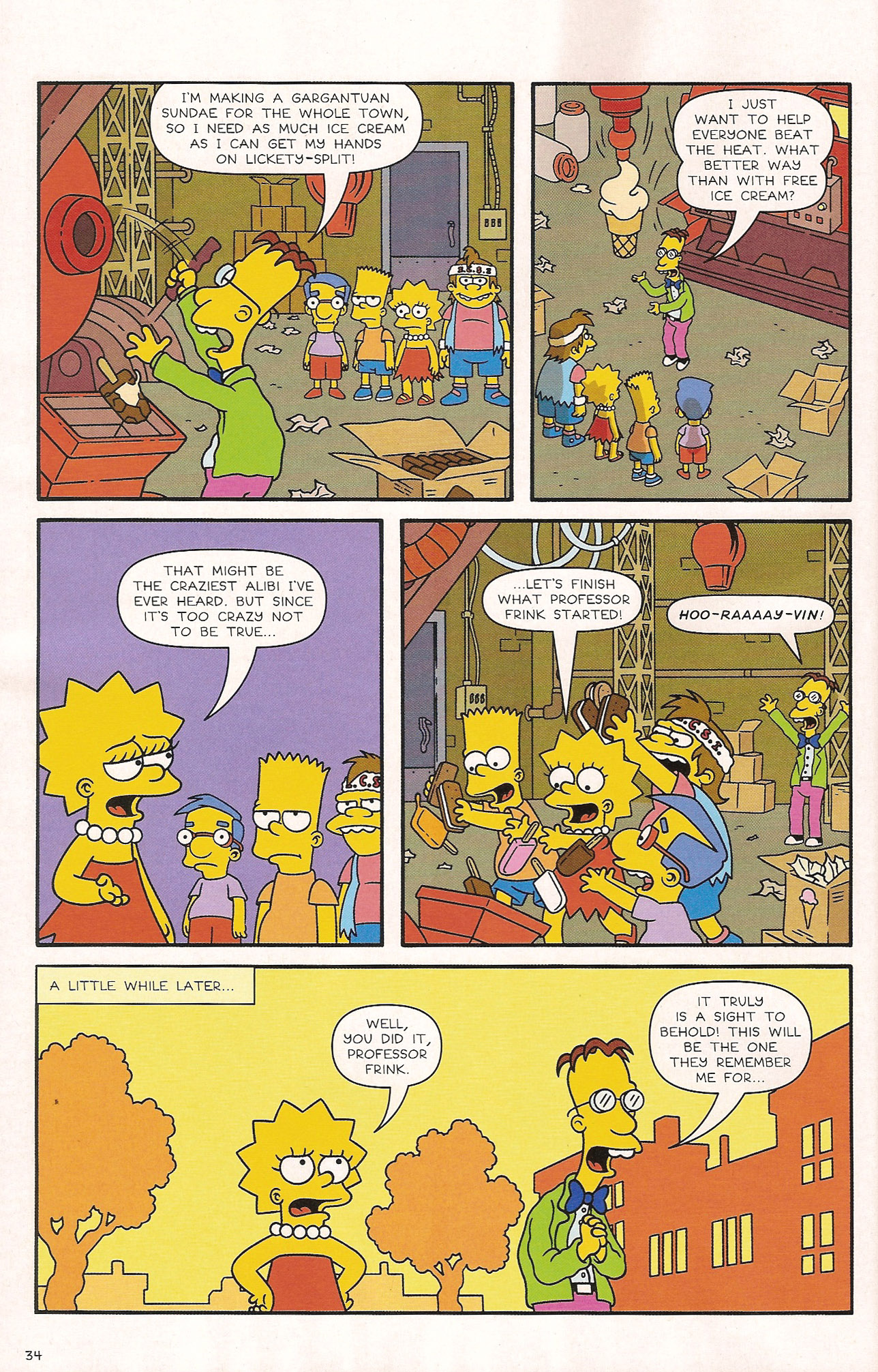 Read online The Simpsons Summer Shindig comic -  Issue #4 - 36
