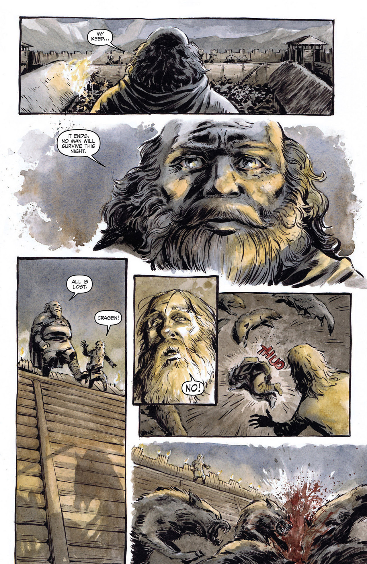 Read online Night of 1000 Wolves comic -  Issue #3 - 5