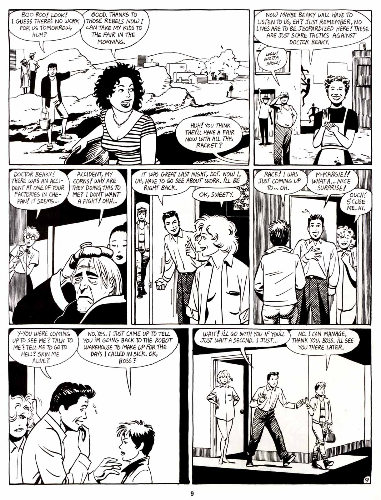 Read online Love and Rockets (1982) comic -  Issue #8 - 11