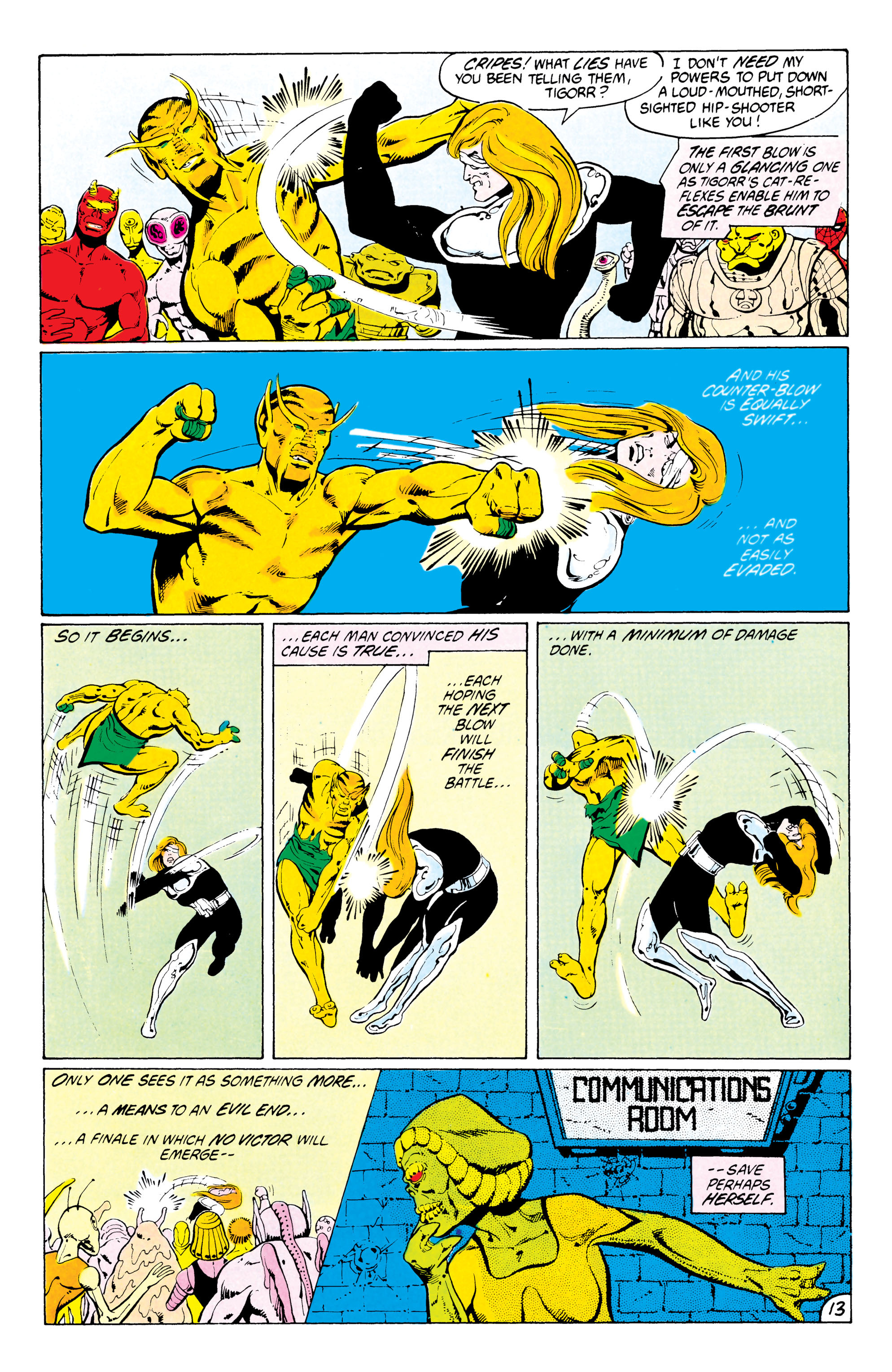 Read online The Omega Men (1983) comic -  Issue #4 - 14