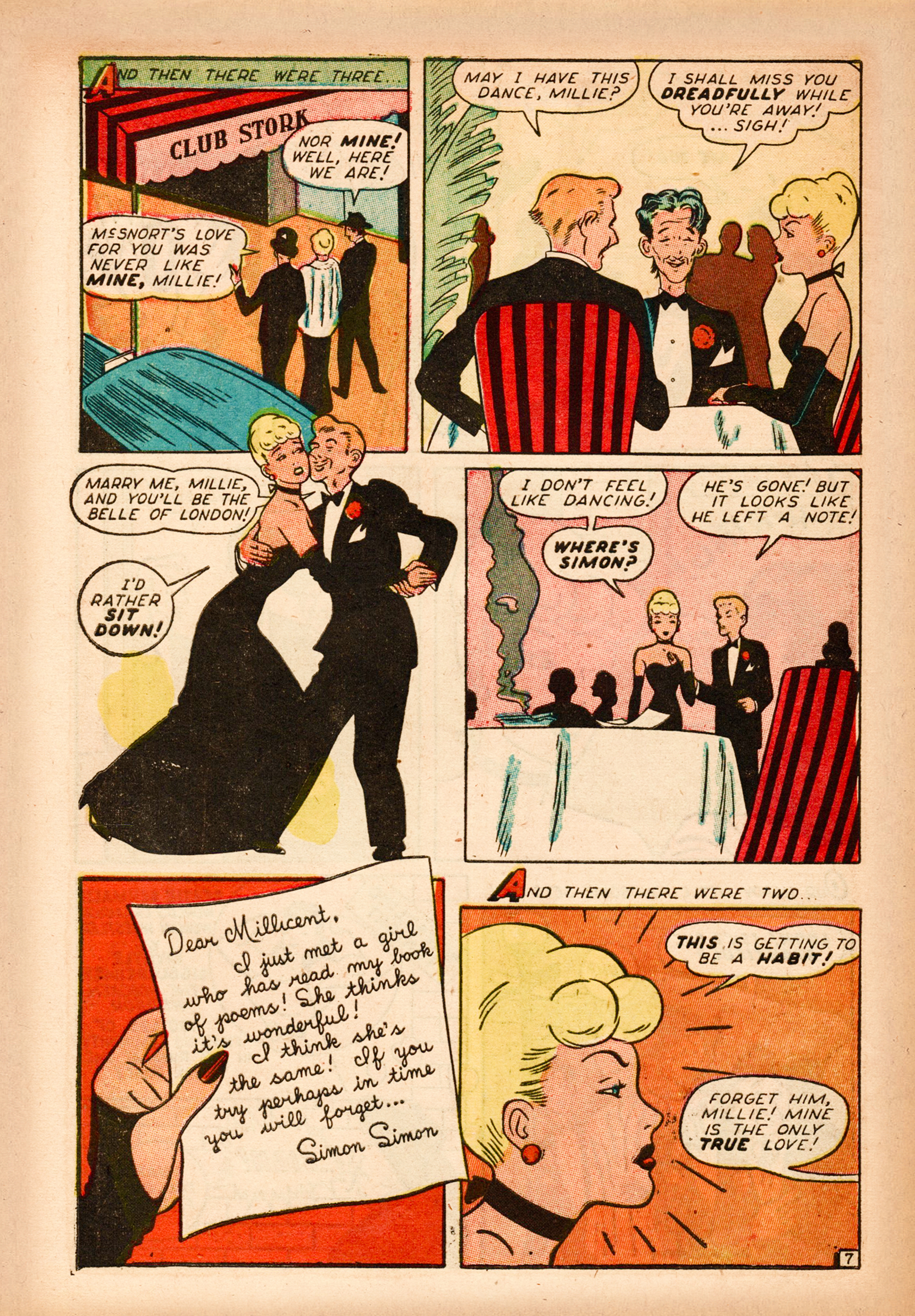 Read online Millie the Model comic -  Issue #4 - 10