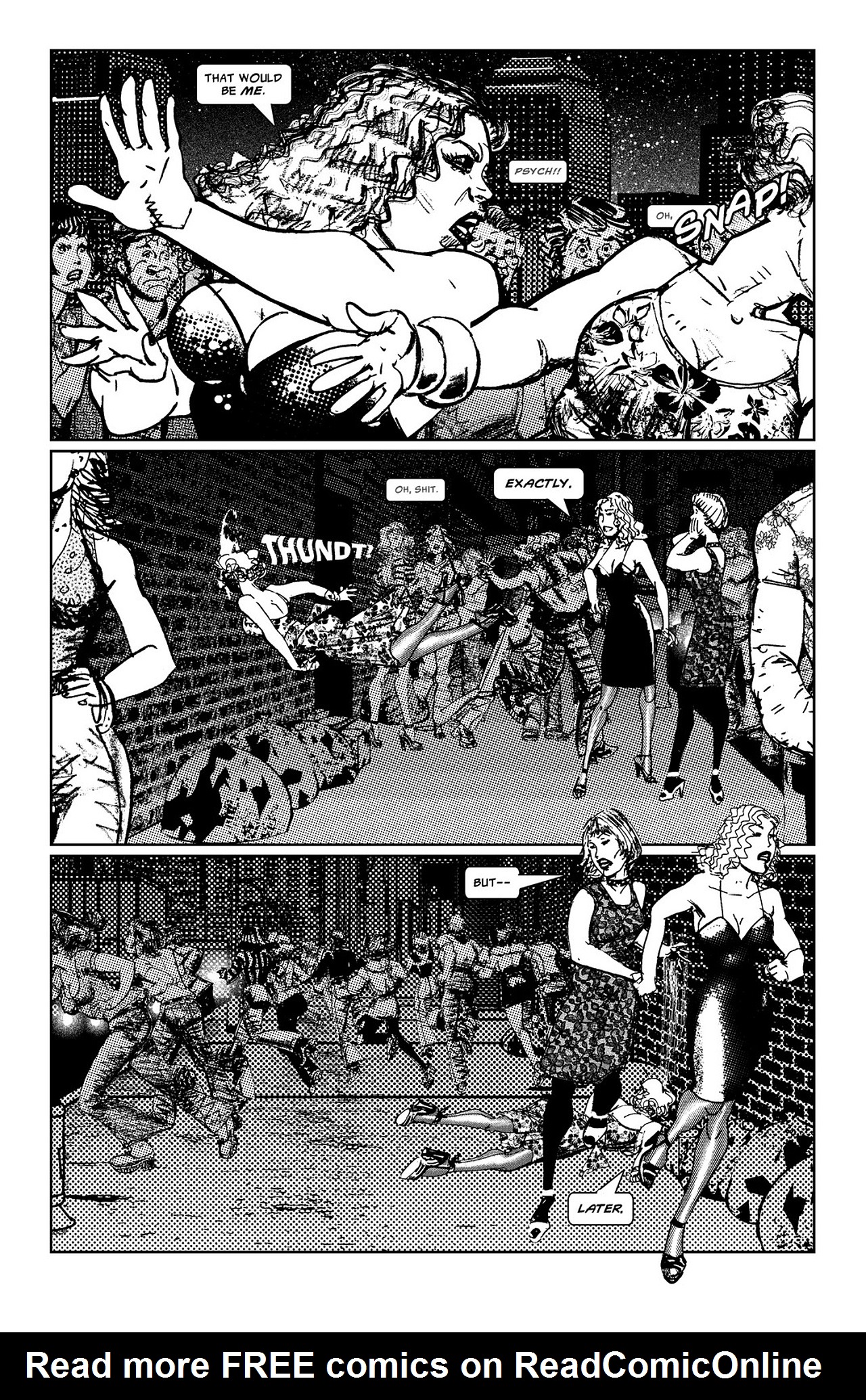 Read online Black Kiss II comic -  Issue #4 - 21