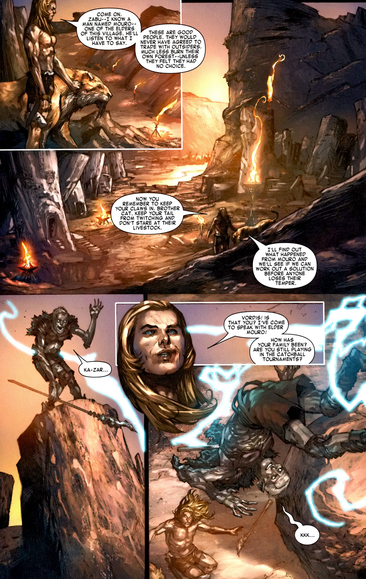 Read online Ka-Zar (2011) comic -  Issue #1 - 14