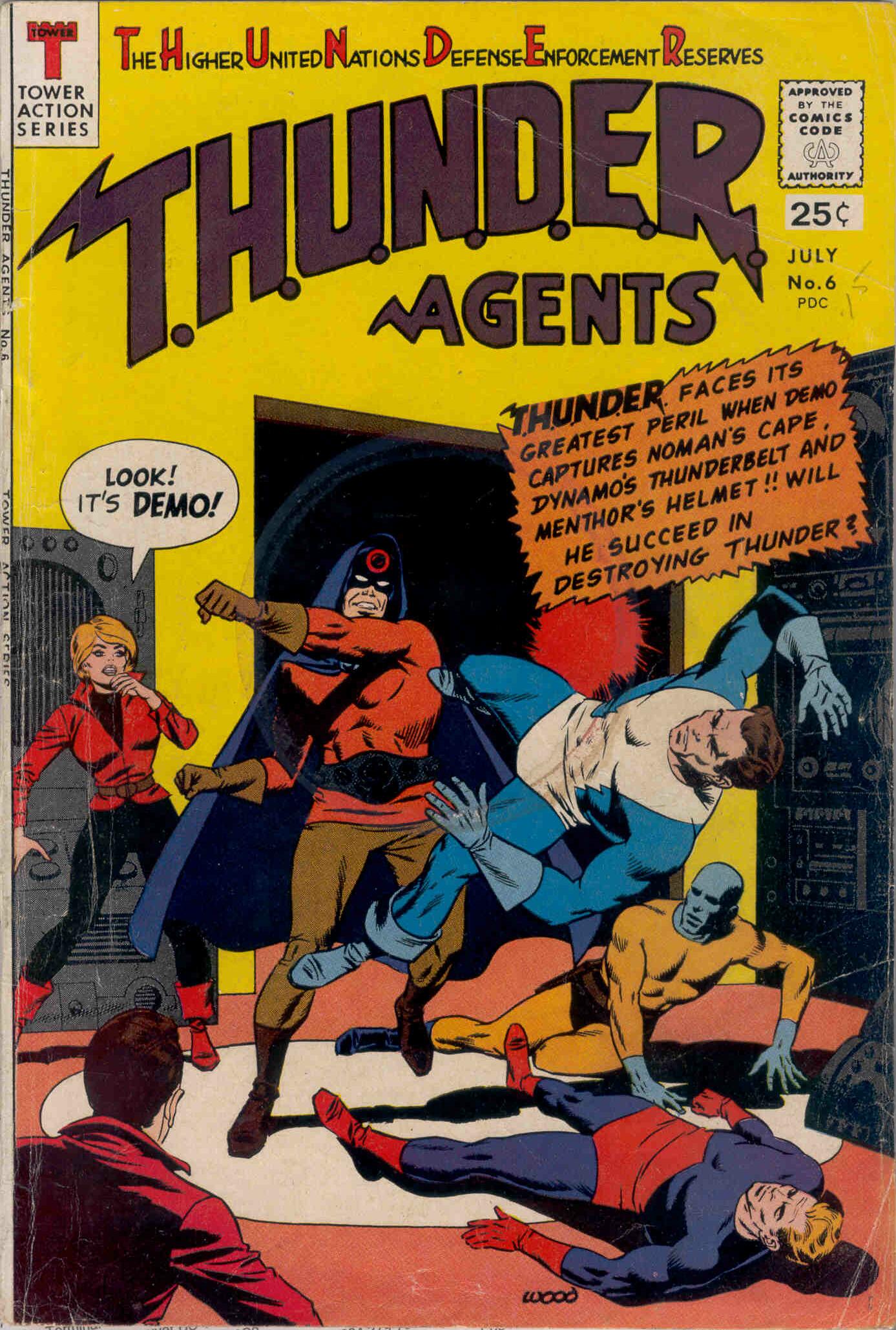 Read online T.H.U.N.D.E.R. Agents (1965) comic -  Issue #6 - 1