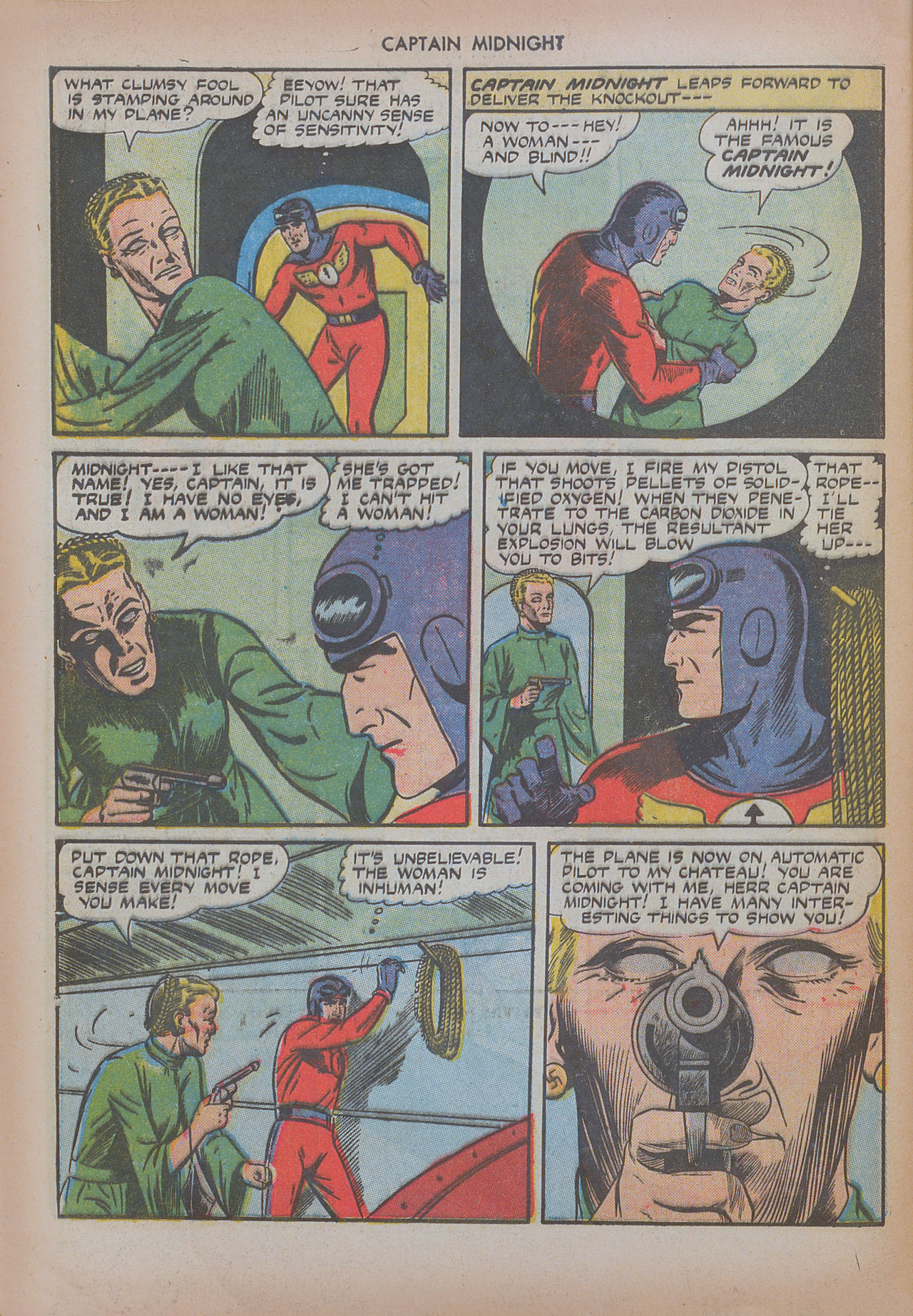 Read online Captain Midnight (1942) comic -  Issue #20 - 44