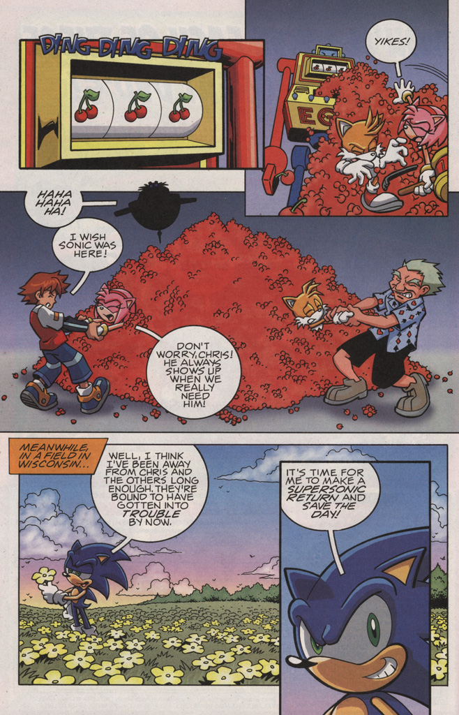 Read online Sonic X comic -  Issue #19 - 22