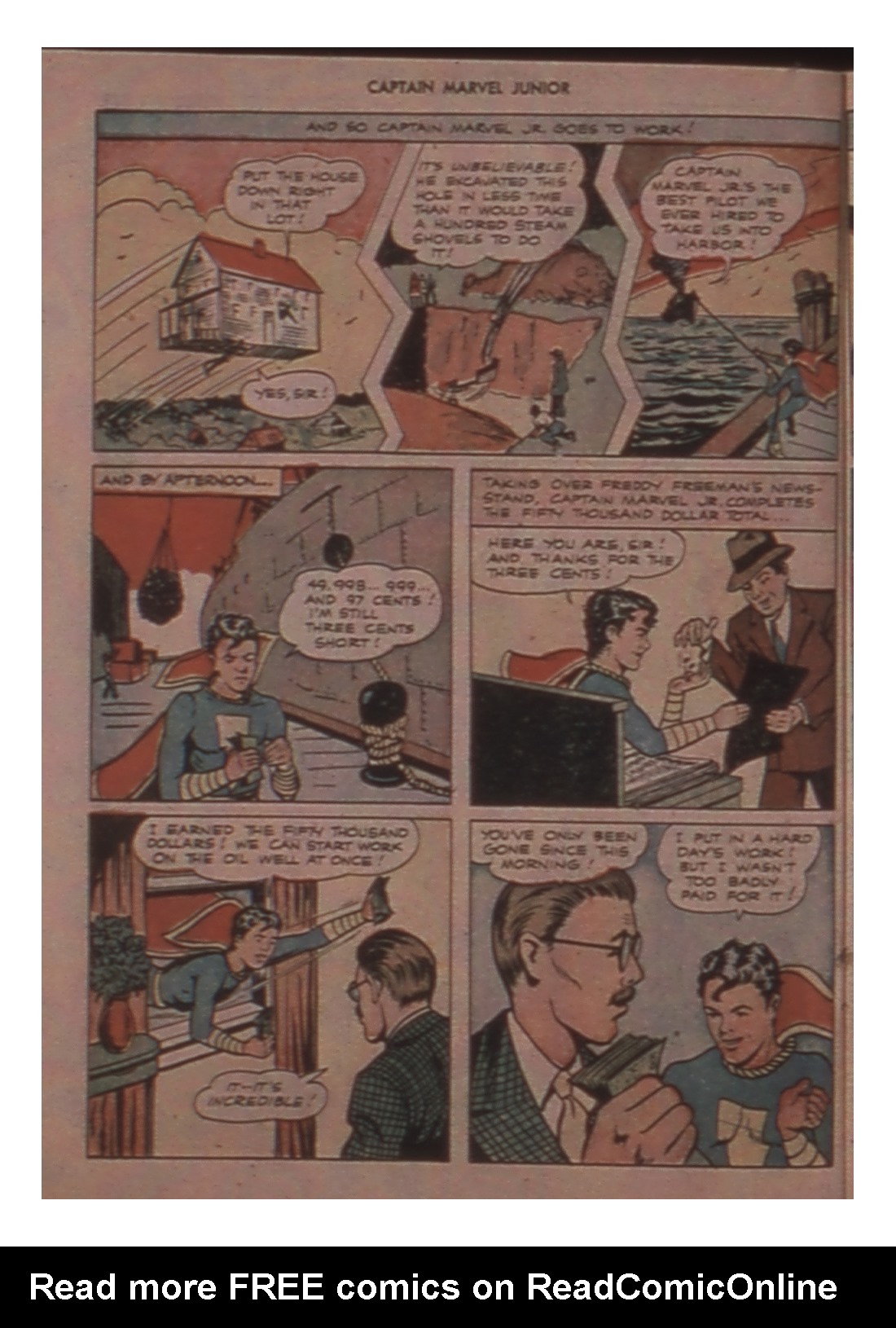 Read online Captain Marvel, Jr. comic -  Issue #55 - 30
