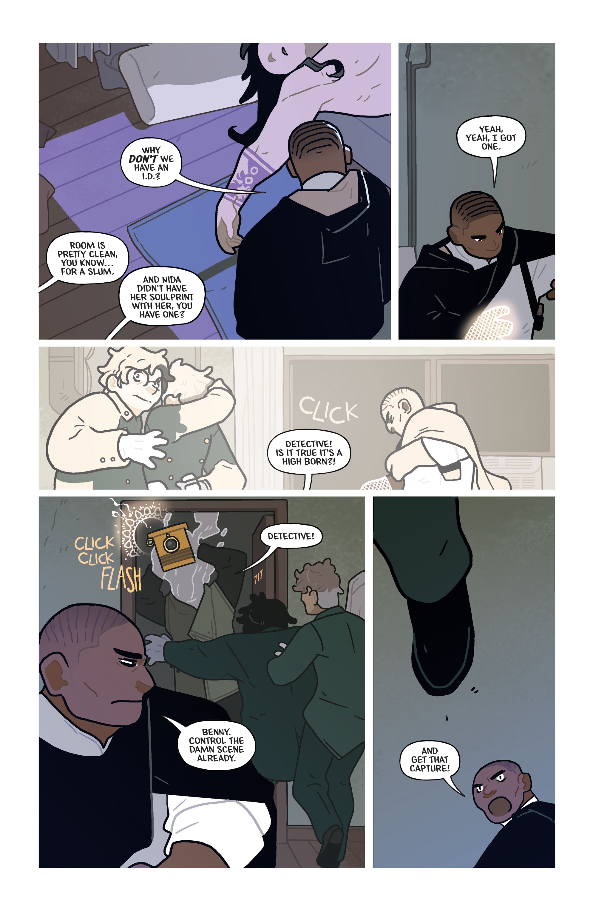 Read online Black Cloak comic -  Issue #1 - 11