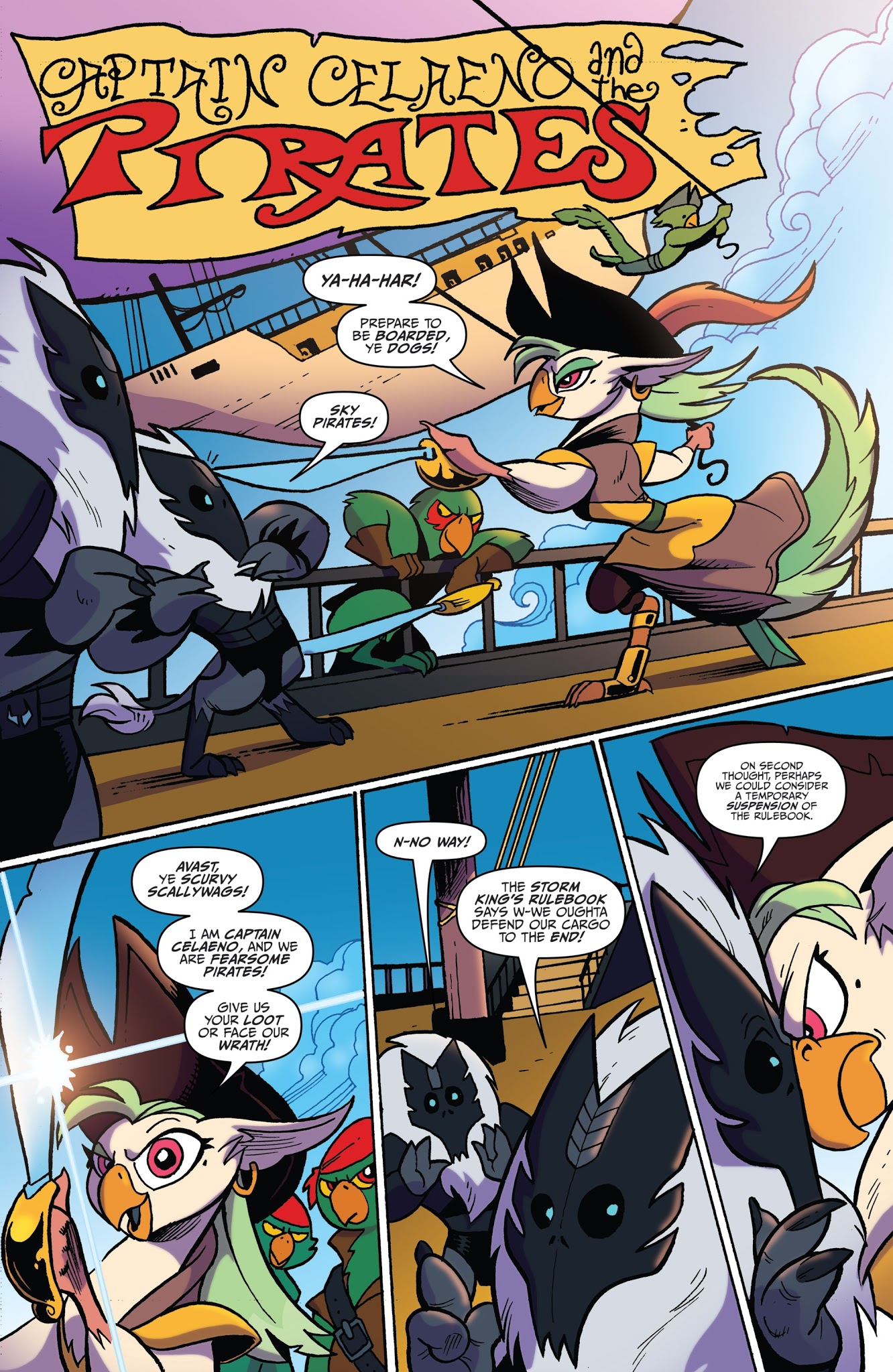 Read online My Little Pony: The Movie Prequel comic -  Issue #2 - 4
