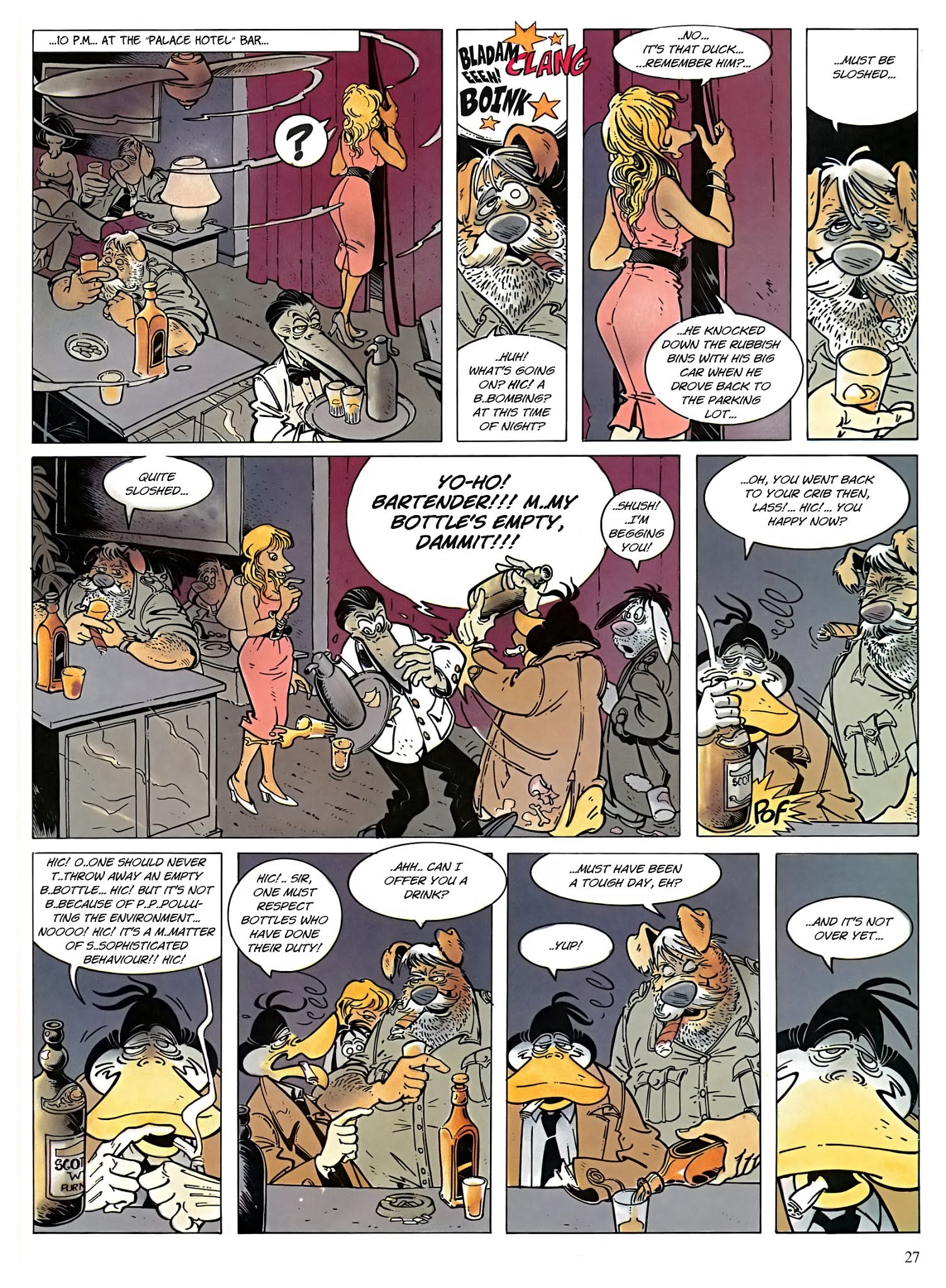 Read online Une enquête de l'inspecteur Canardo comic -  Issue #6 - 26