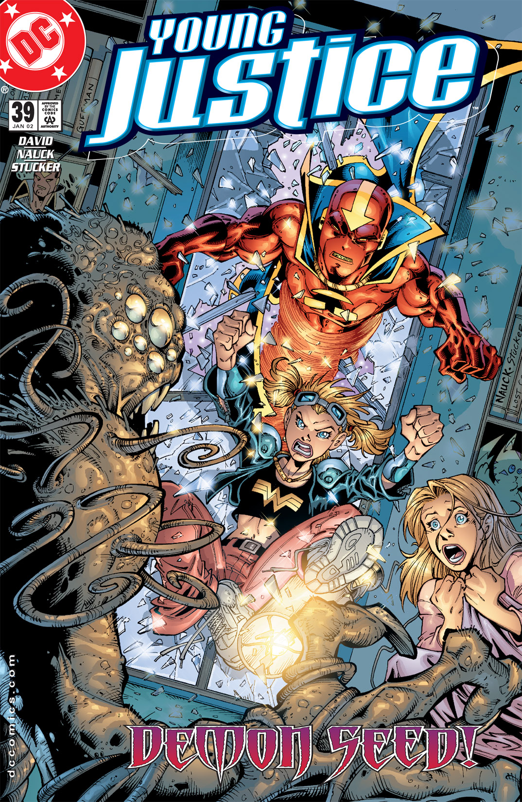 Read online Young Justice (1998) comic -  Issue #39 - 1