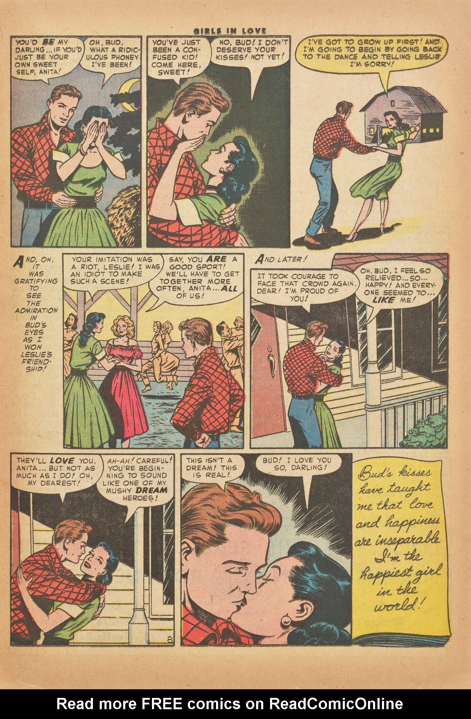 Read online Girls in Love (1955) comic -  Issue #51 - 25