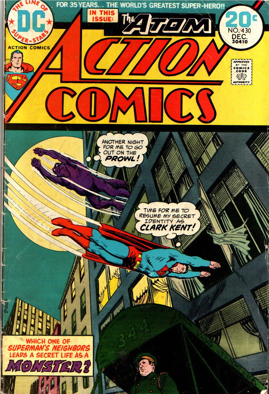 Action Comics (1938) issue 430 - Page 1