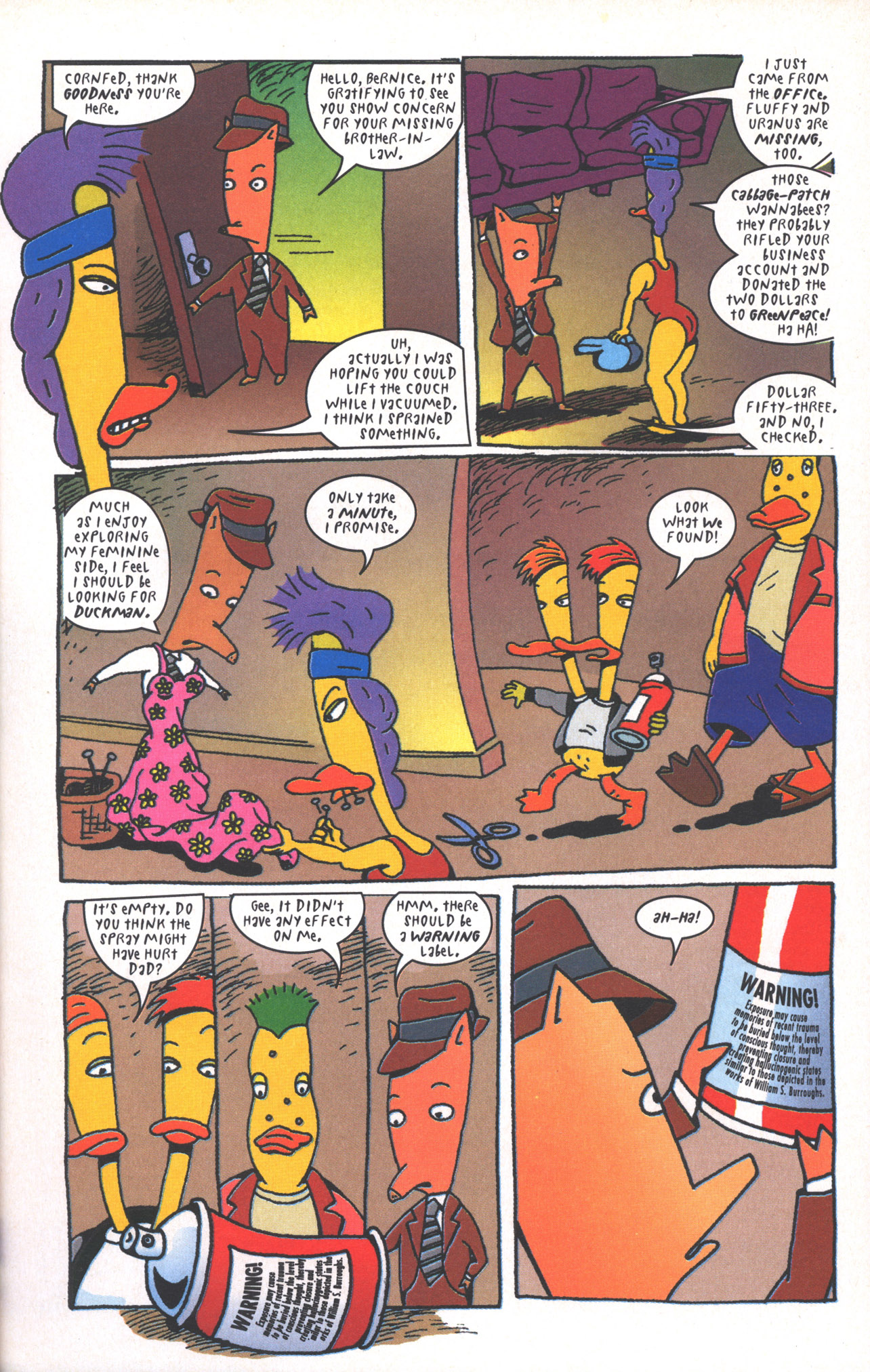 Read online Duckman (1994) comic -  Issue #1 - 9