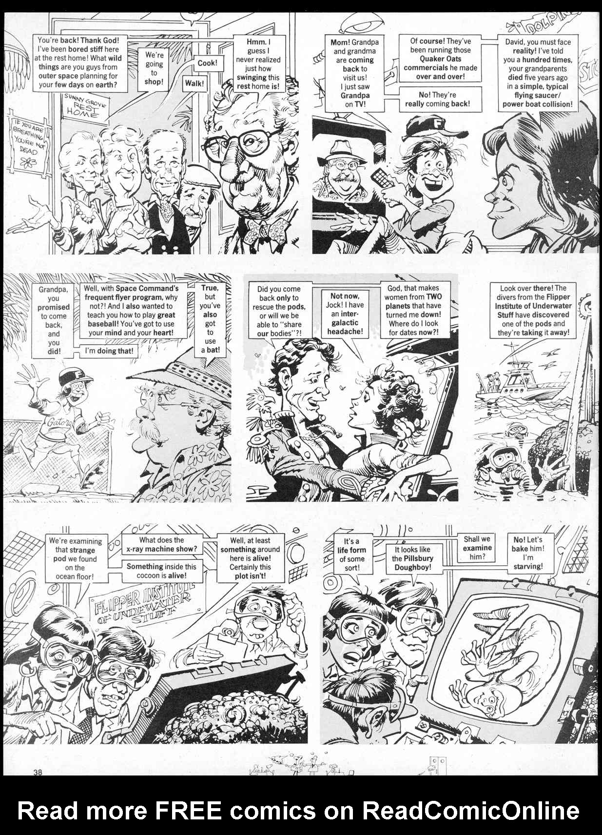 Read online MAD comic -  Issue #287 - 40