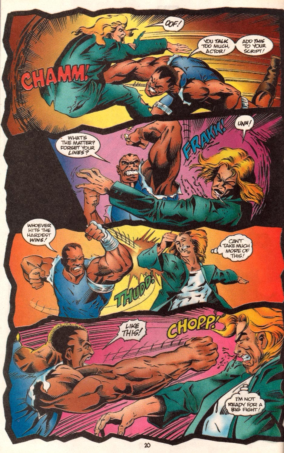 Read online Street Fighter (1994) comic -  Issue #1 - 22