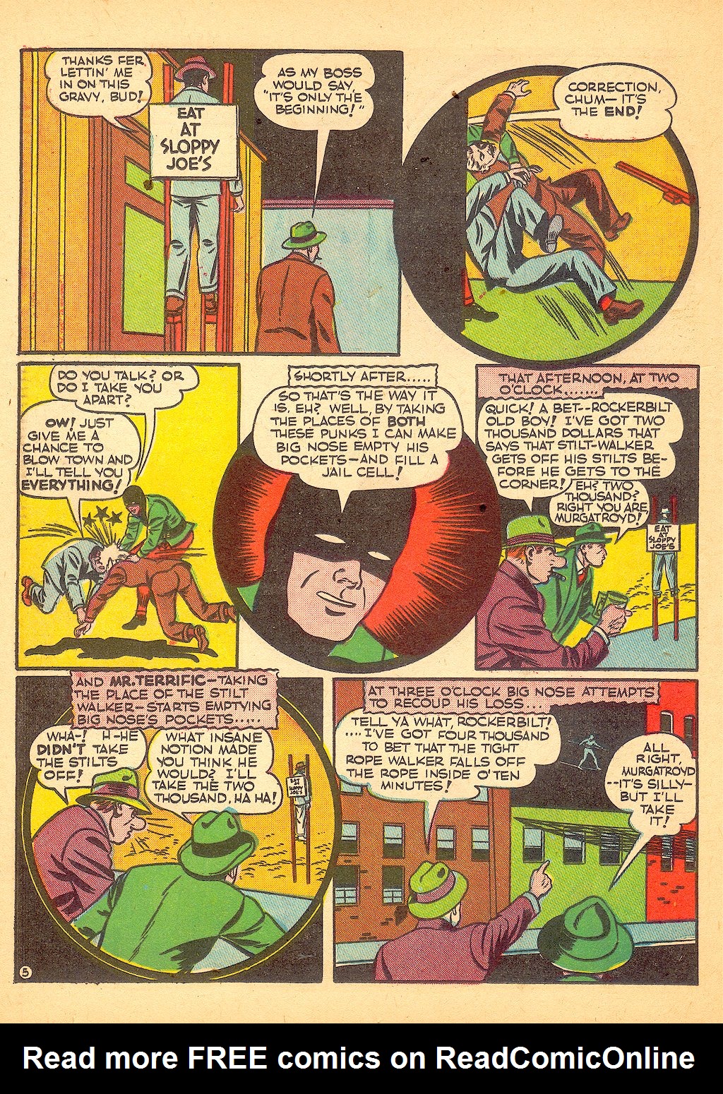 Read online Sensation (Mystery) Comics comic -  Issue #25 - 46