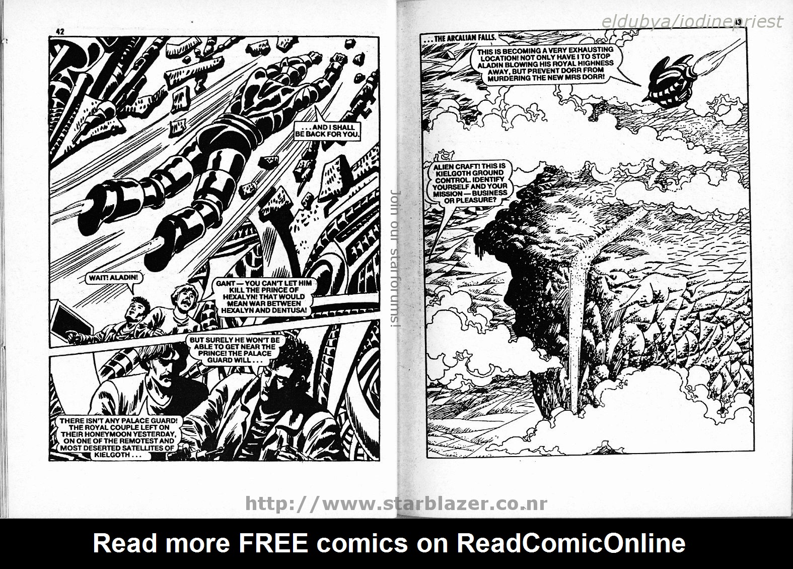 Read online Starblazer comic -  Issue #205 - 23
