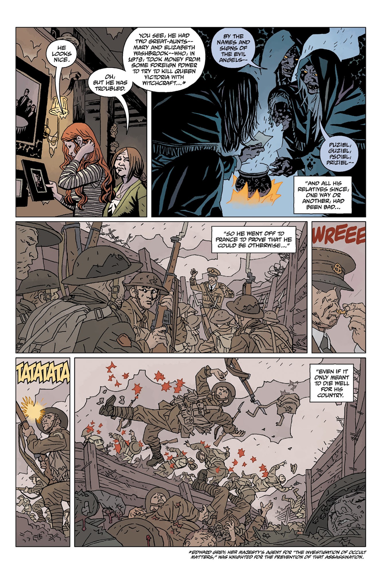 Read online Hellboy: The Storm And The Fury comic -  Issue # TPB - 97