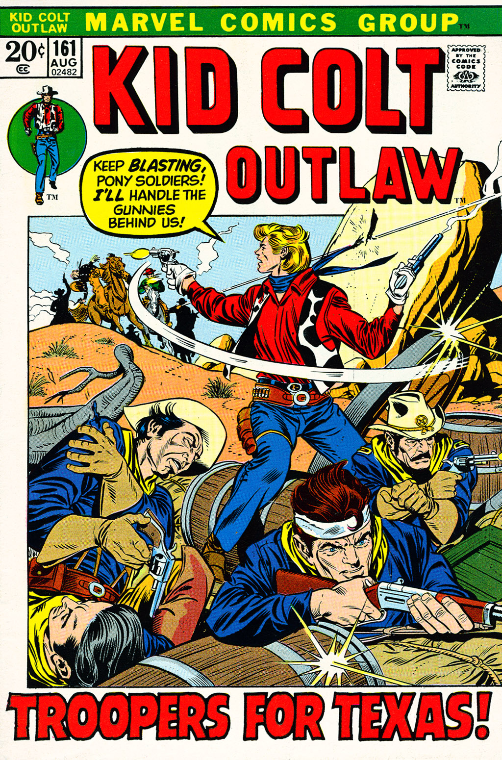 Read online Kid Colt Outlaw comic -  Issue #161 - 1