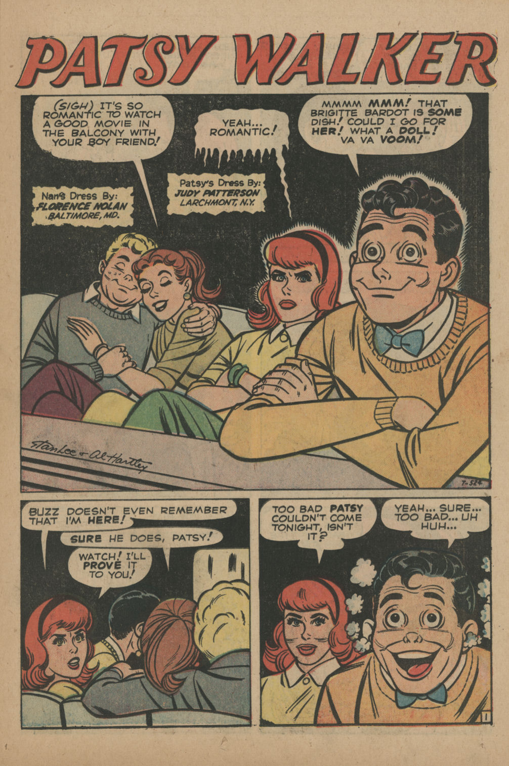 Read online Patsy Walker comic -  Issue #86 - 11