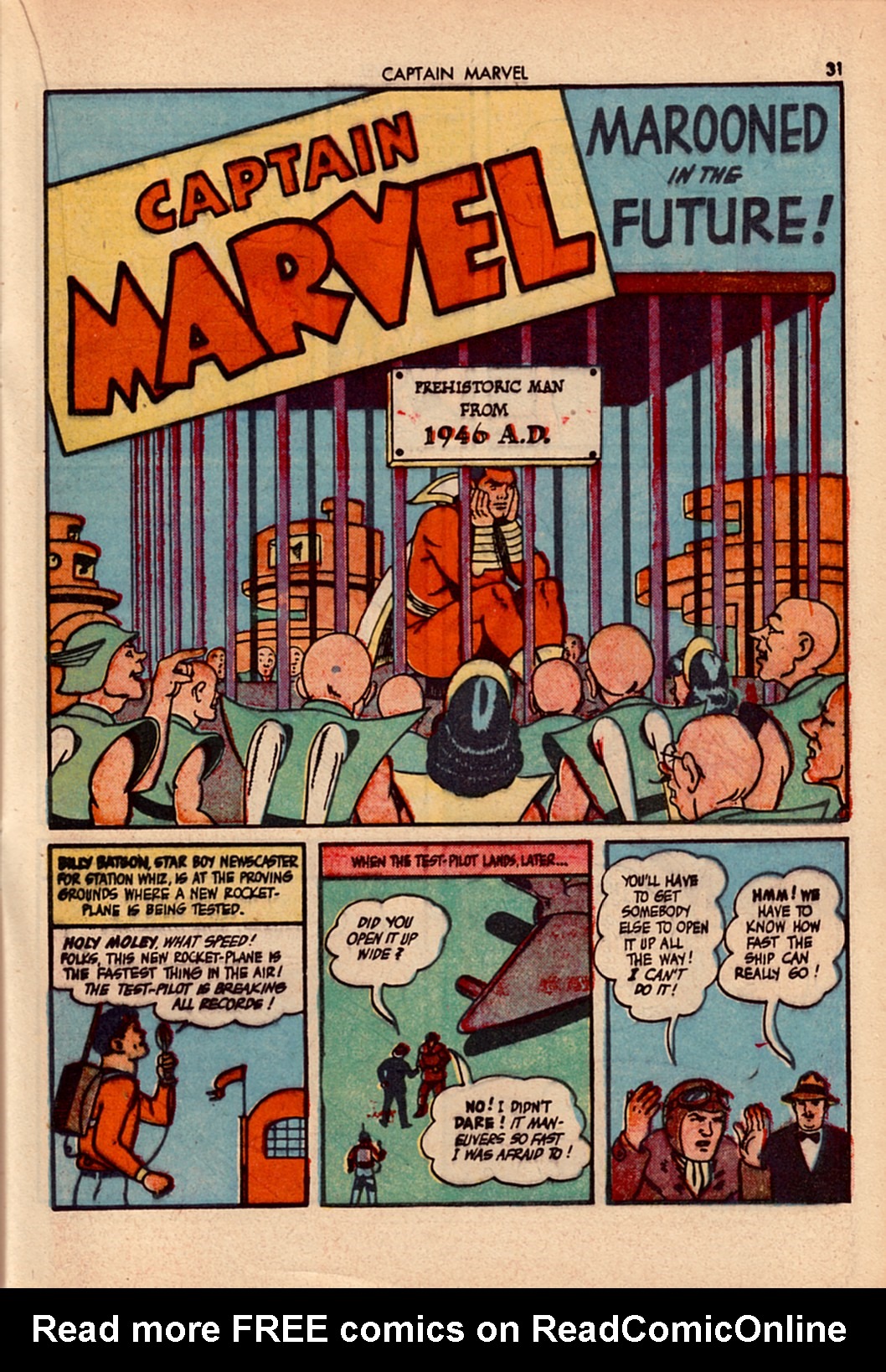 Read online Captain Marvel Adventures comic -  Issue #54 - 31