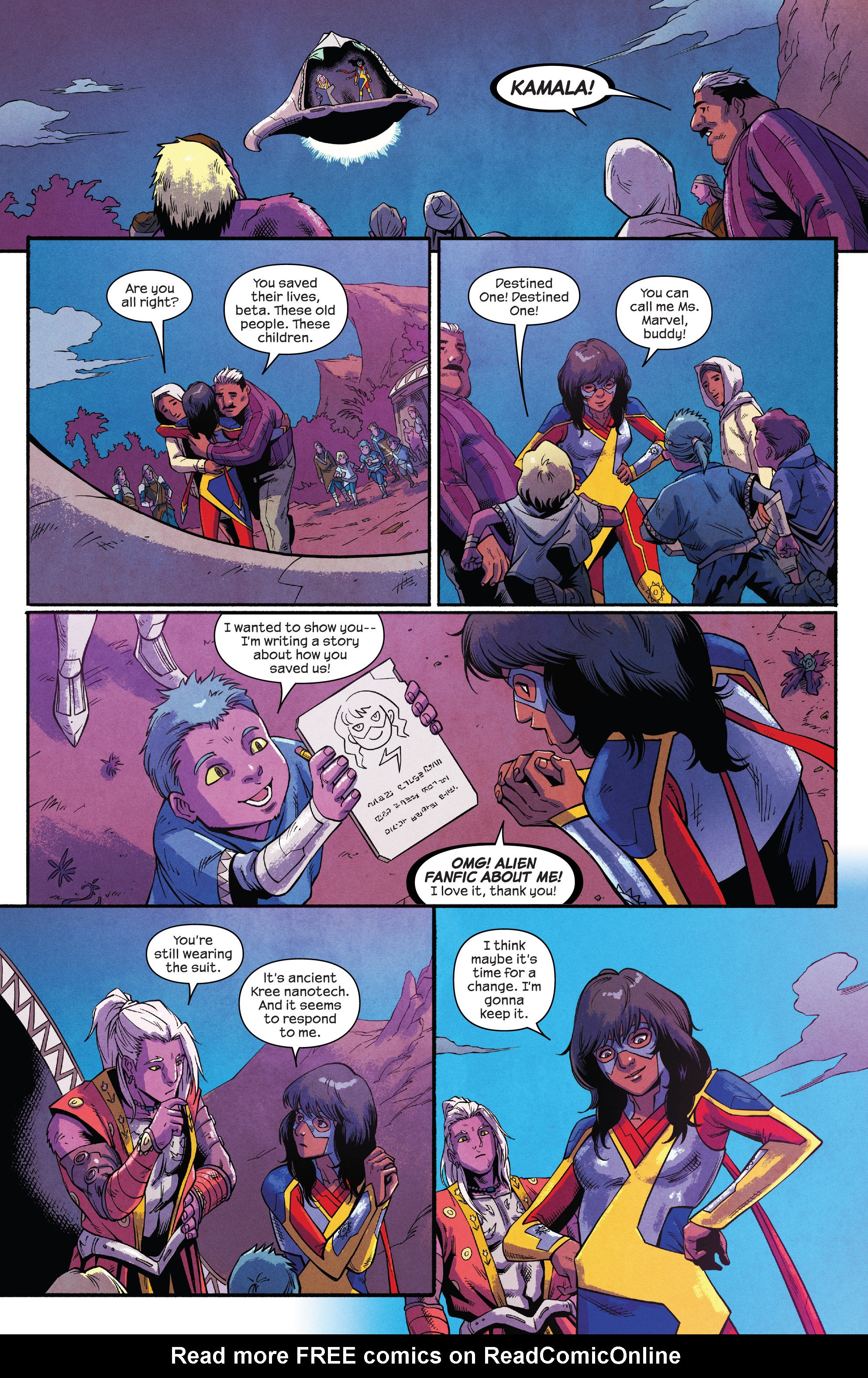 Read online Magnificent Ms. Marvel comic -  Issue #5 - 20