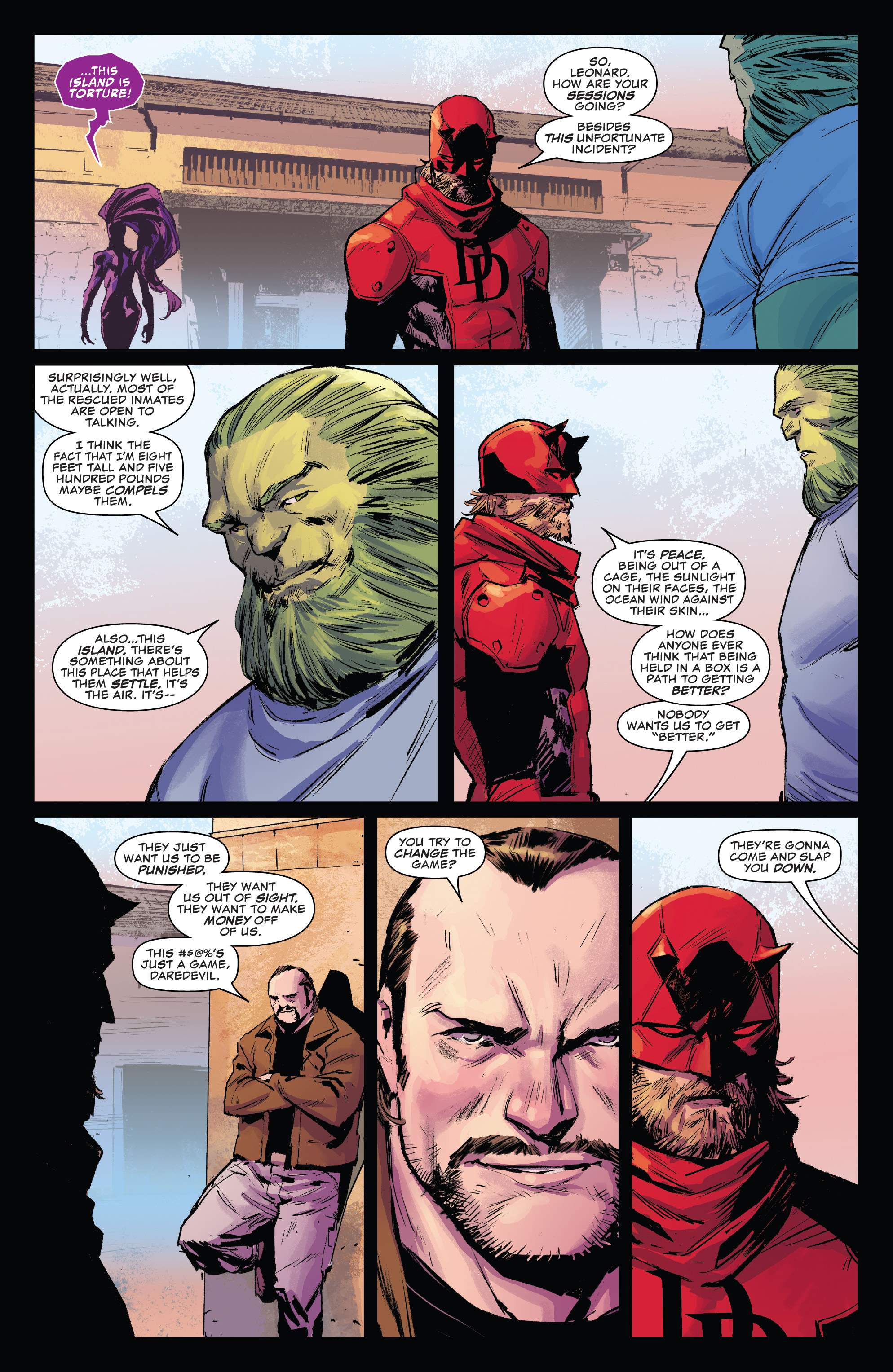 Read online Daredevil (2022) comic -  Issue #6 - 7