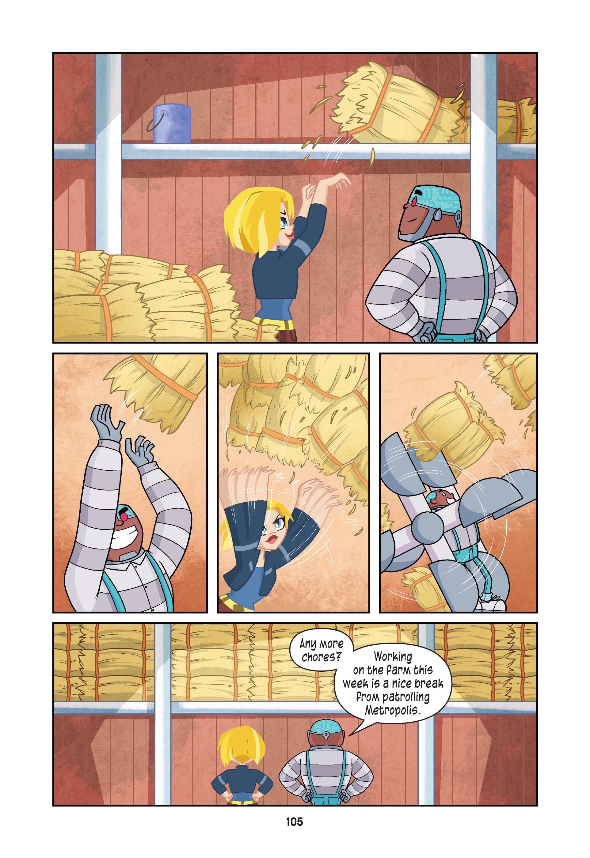 Read online Teen Titans Go!/DC Super Hero Girls: Exchange Students comic -  Issue # TPB (Part 2) - 3