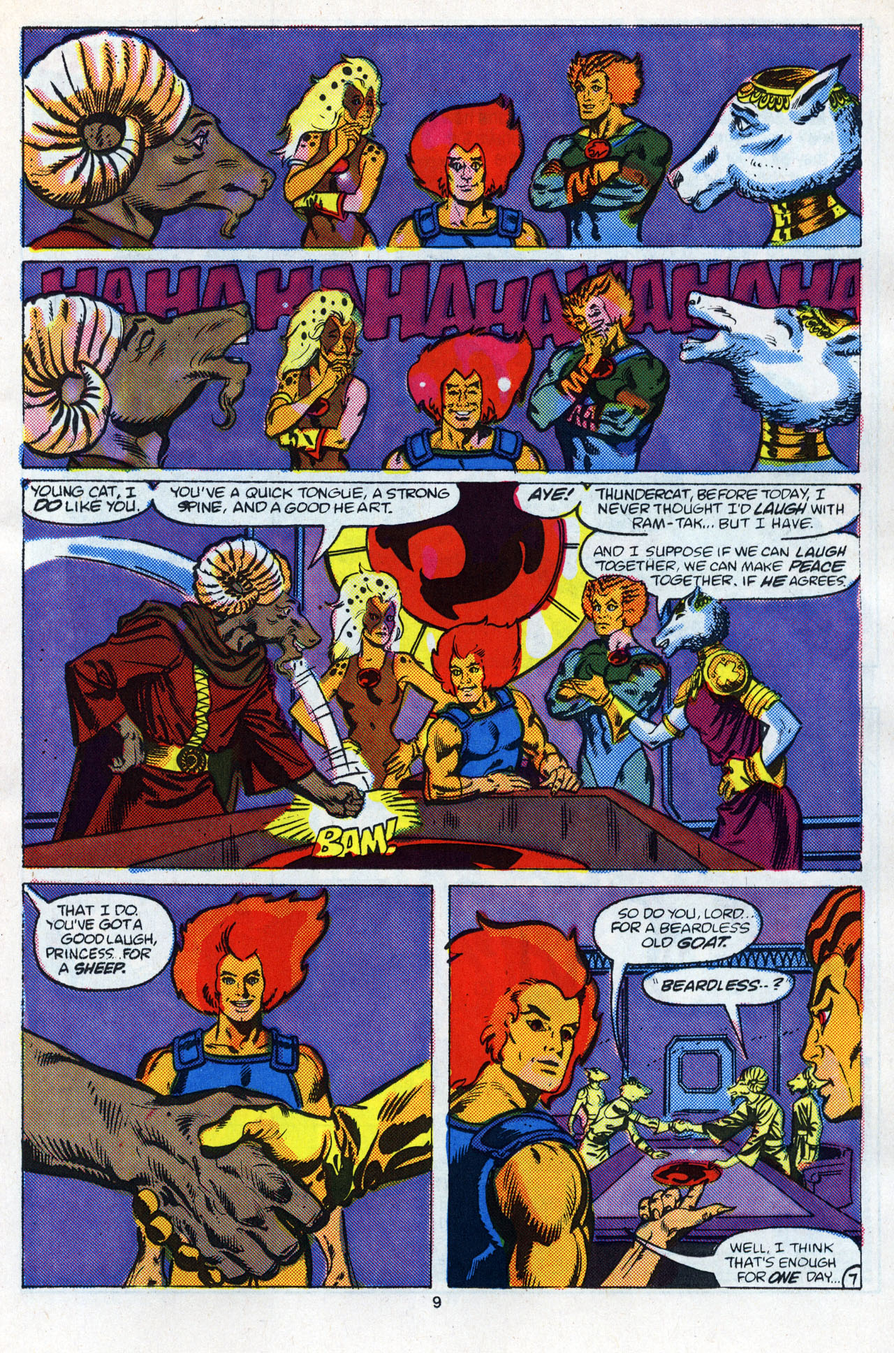 Read online ThunderCats (1985) comic -  Issue #24 - 11