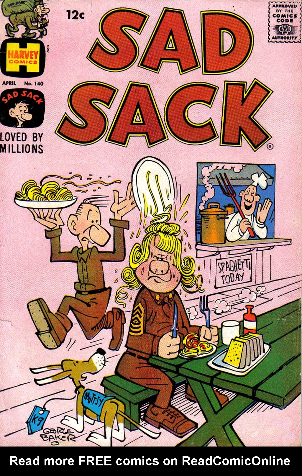 Read online Sad Sack comic -  Issue #140 - 1