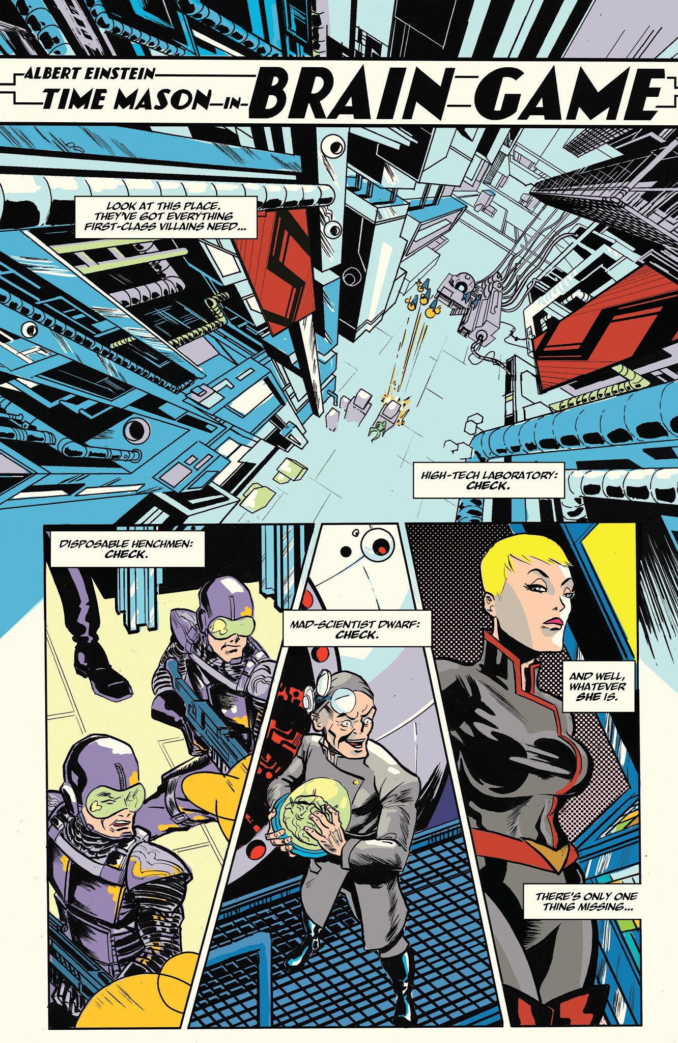 Read online Albert Einstein: Time Mason comic -  Issue #1 - 5