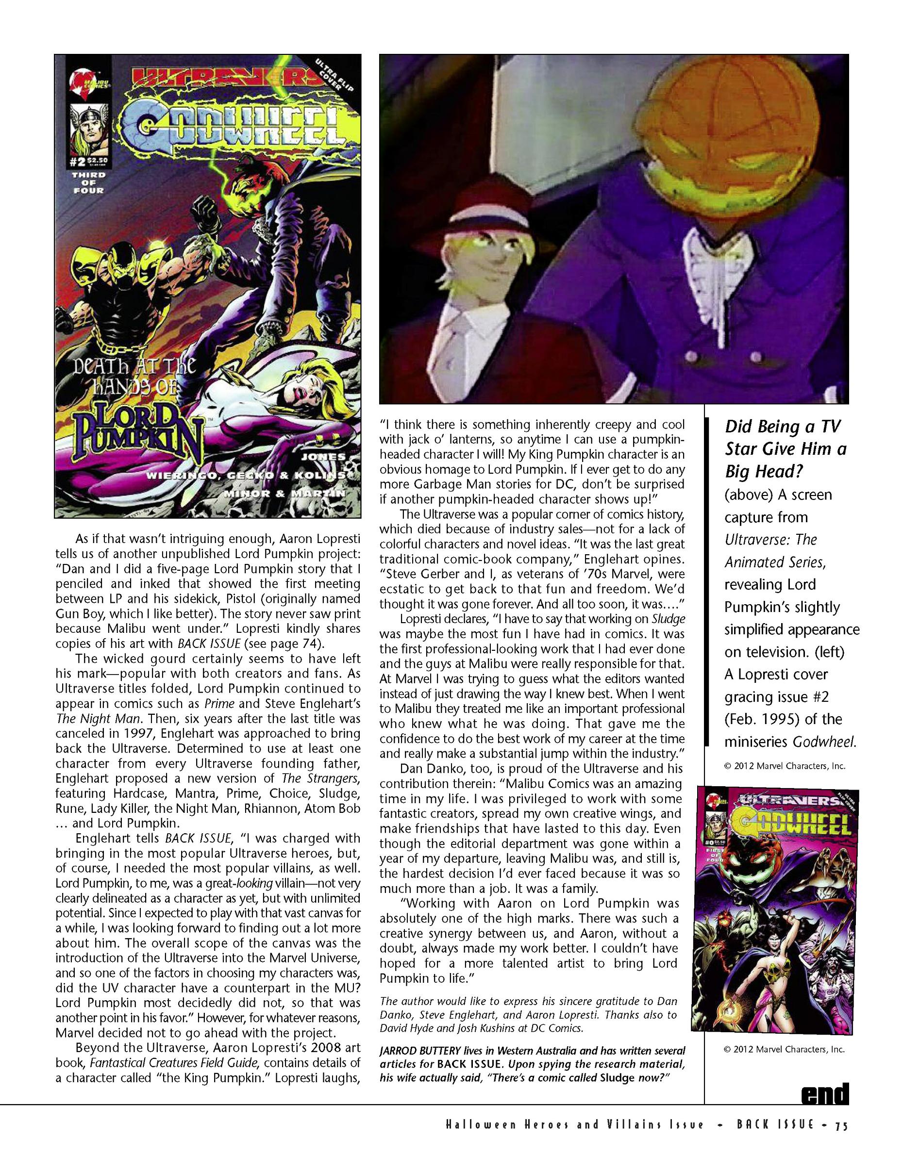 Read online Back Issue comic -  Issue #60 - 74