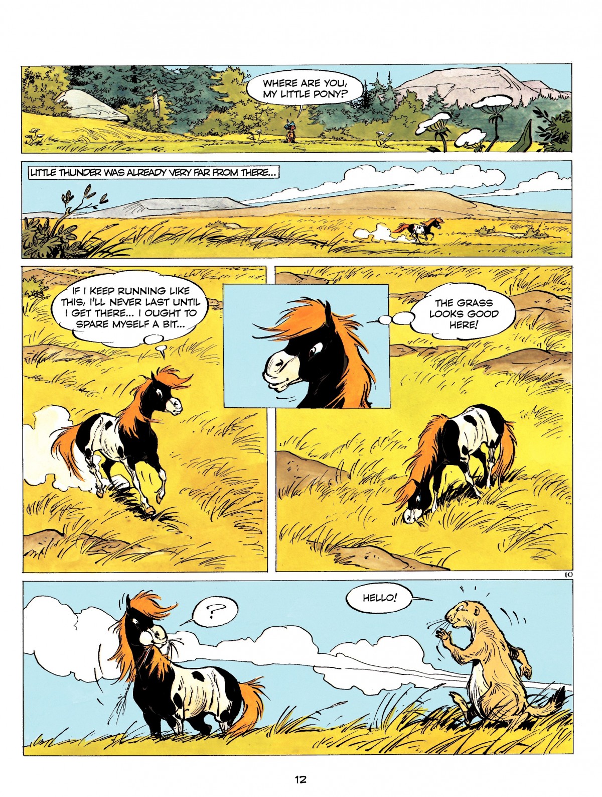 Read online Yakari comic -  Issue #12 - 12
