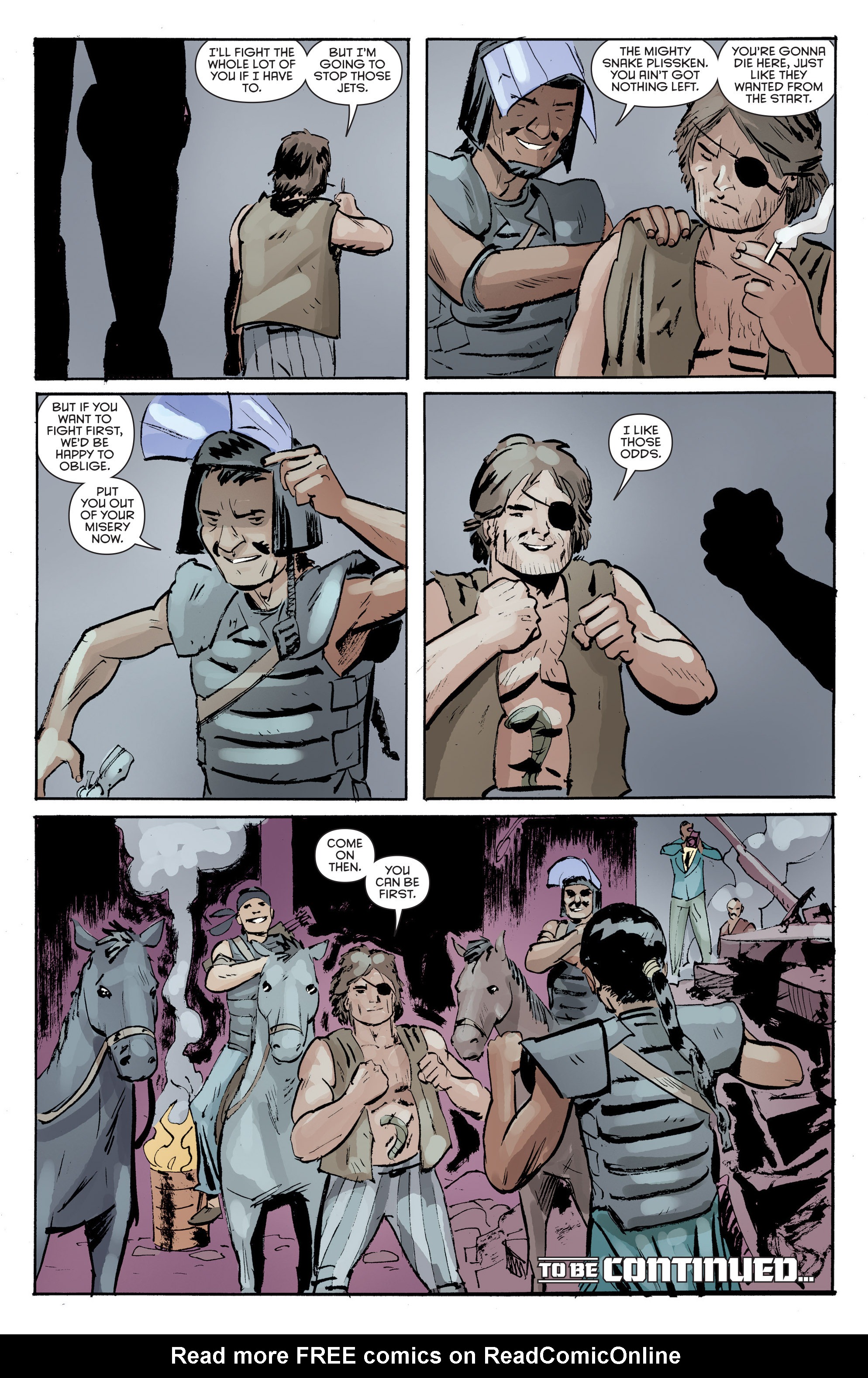 Read online Escape from New York comic -  Issue #11 - 24