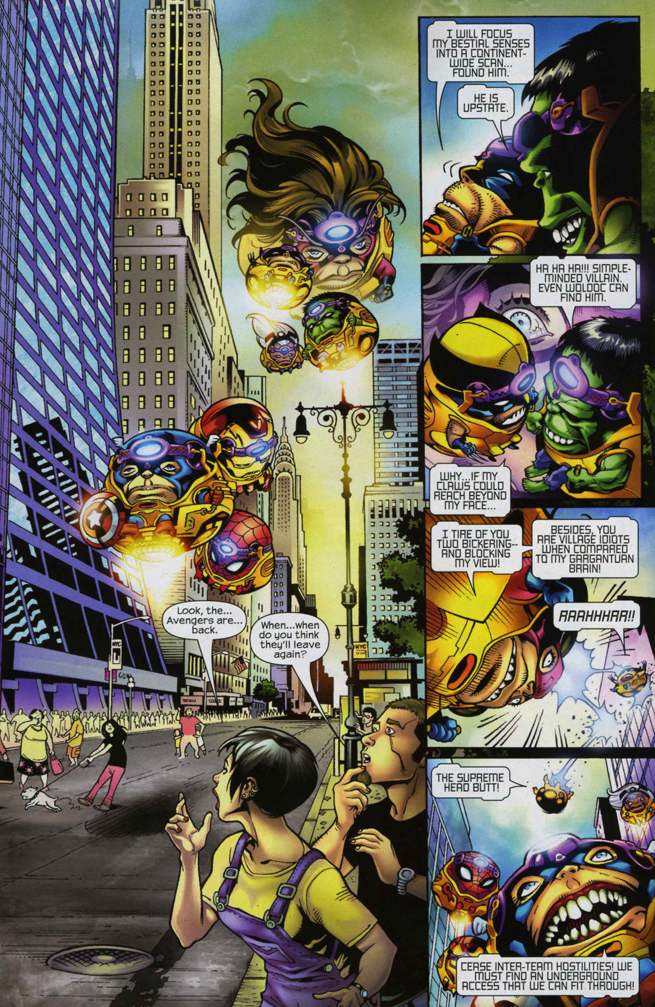 Read online Marvel Adventures The Avengers comic -  Issue #9 - 15