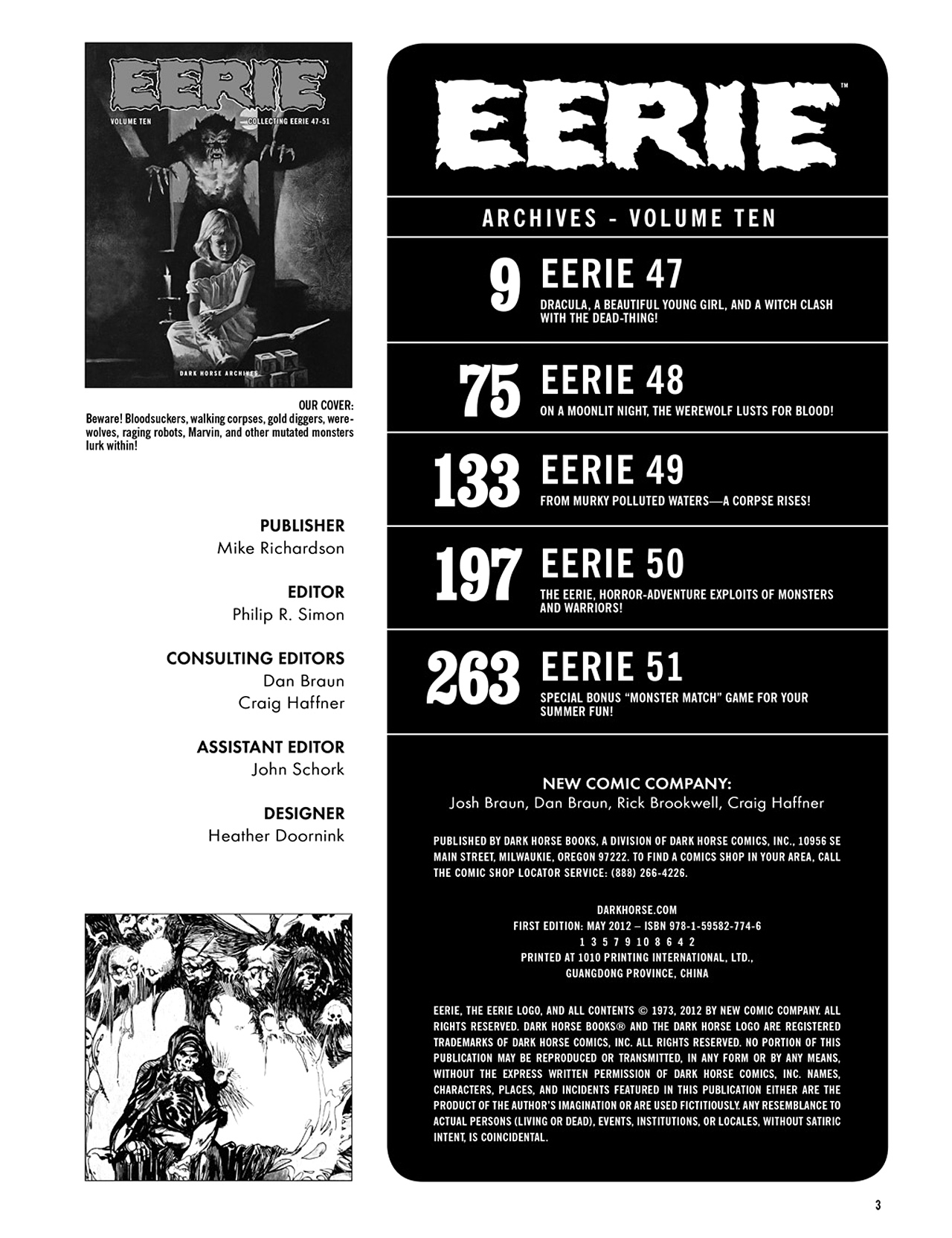 Read online Eerie Archives comic -  Issue # TPB 10 - 4
