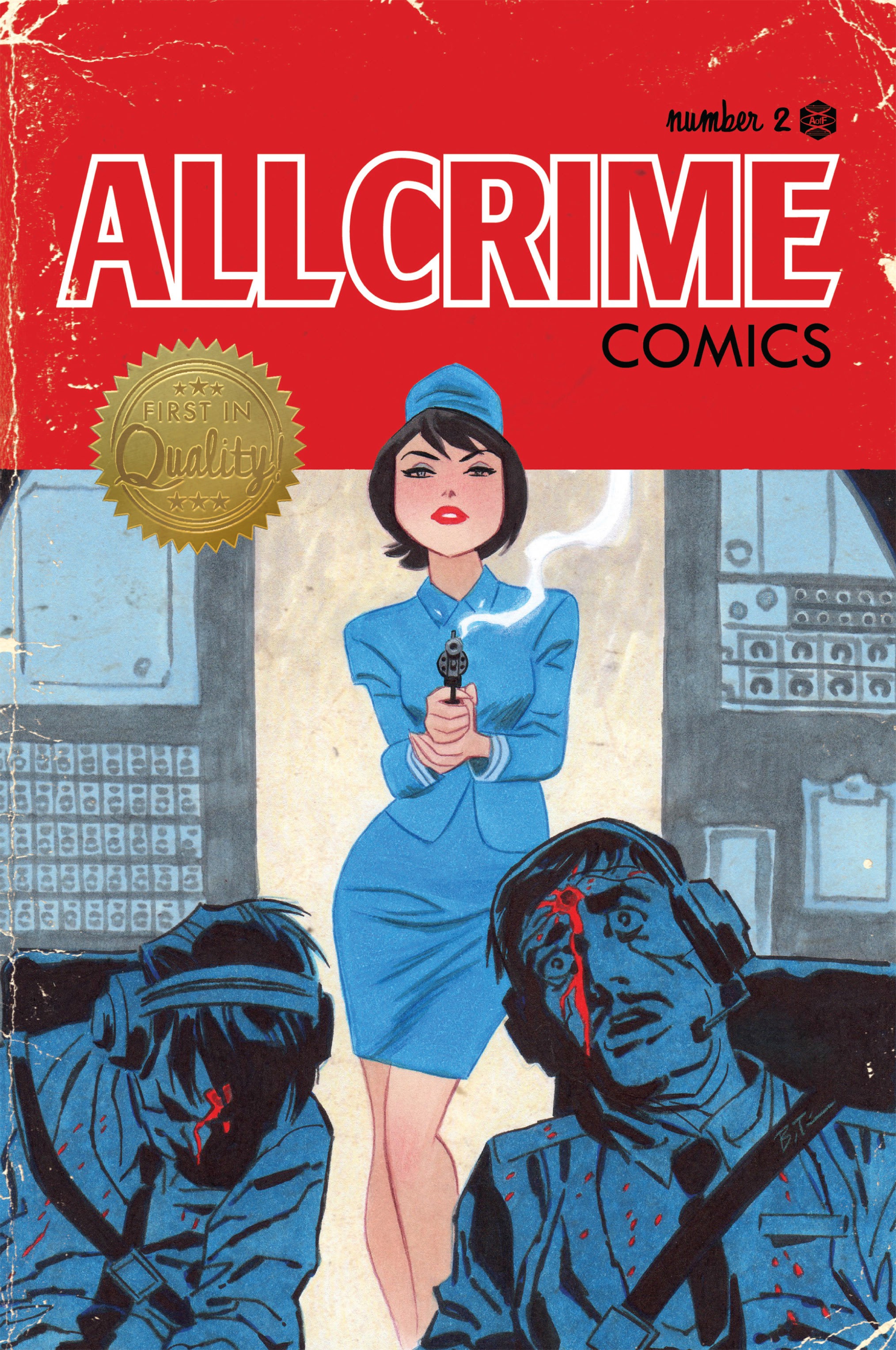 Read online All Crime Comics comic -  Issue #2 - 1