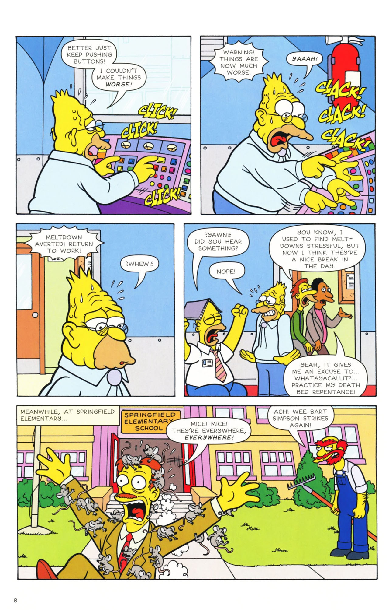 Read online Simpsons Comics comic -  Issue #162 - 7