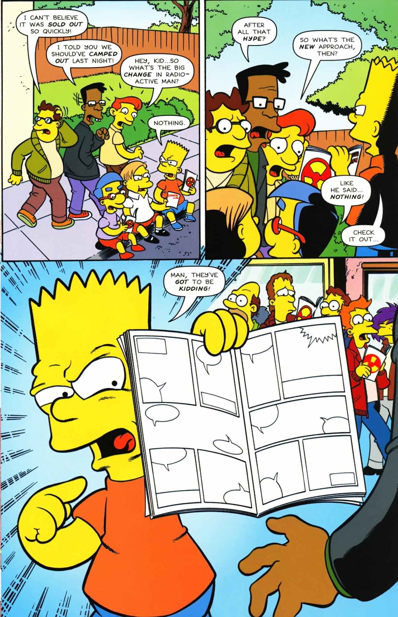 Read online Bongo Comics Presents Simpsons Super Spectacular comic -  Issue #9 - 16