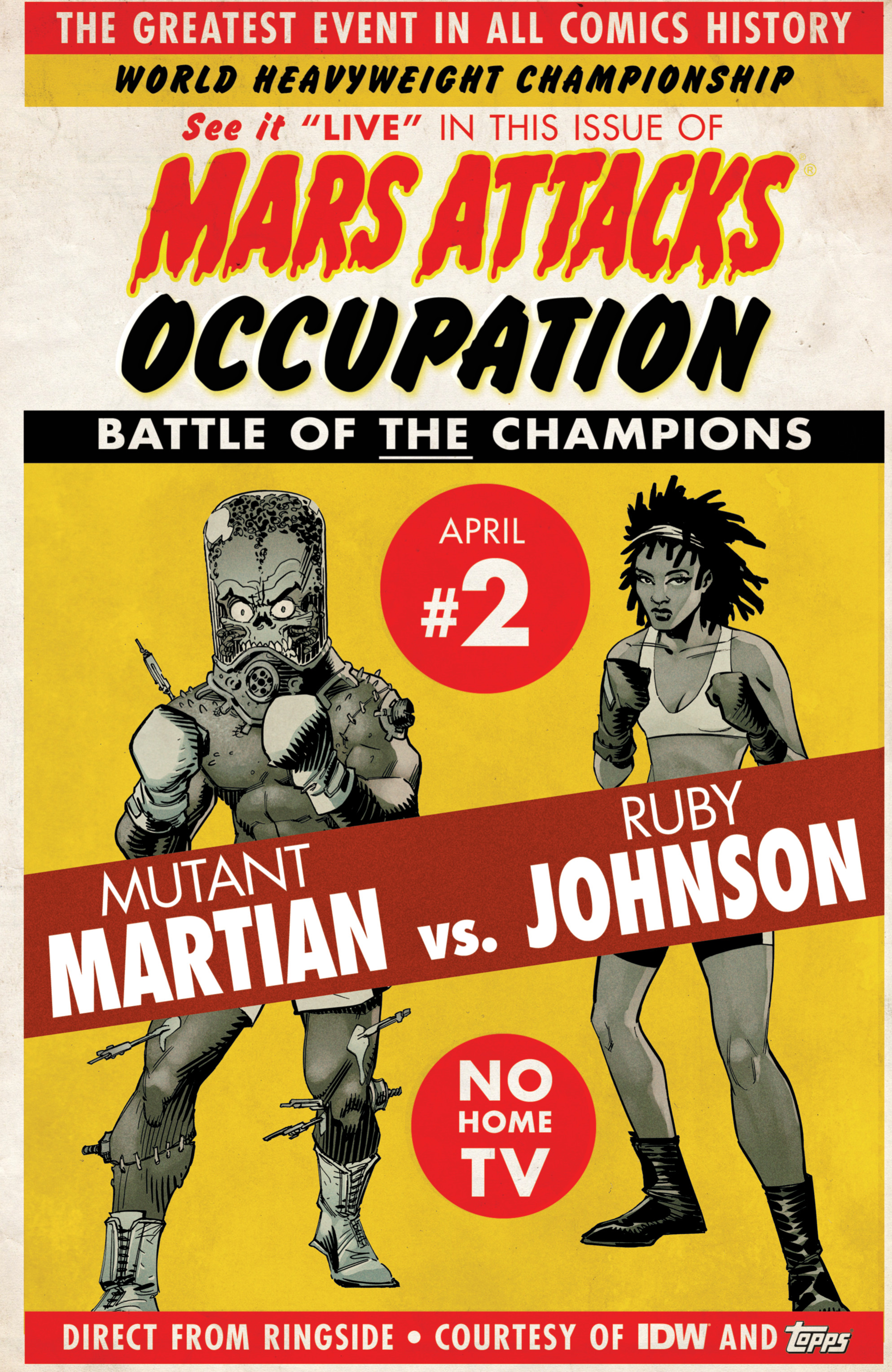 Read online Mars Attacks: Occupation comic -  Issue #2 - 1