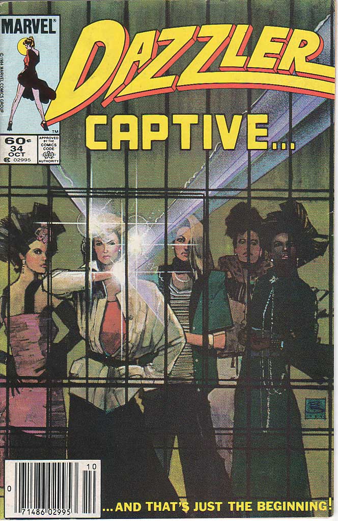 Read online Dazzler (1981) comic -  Issue #34 - 1