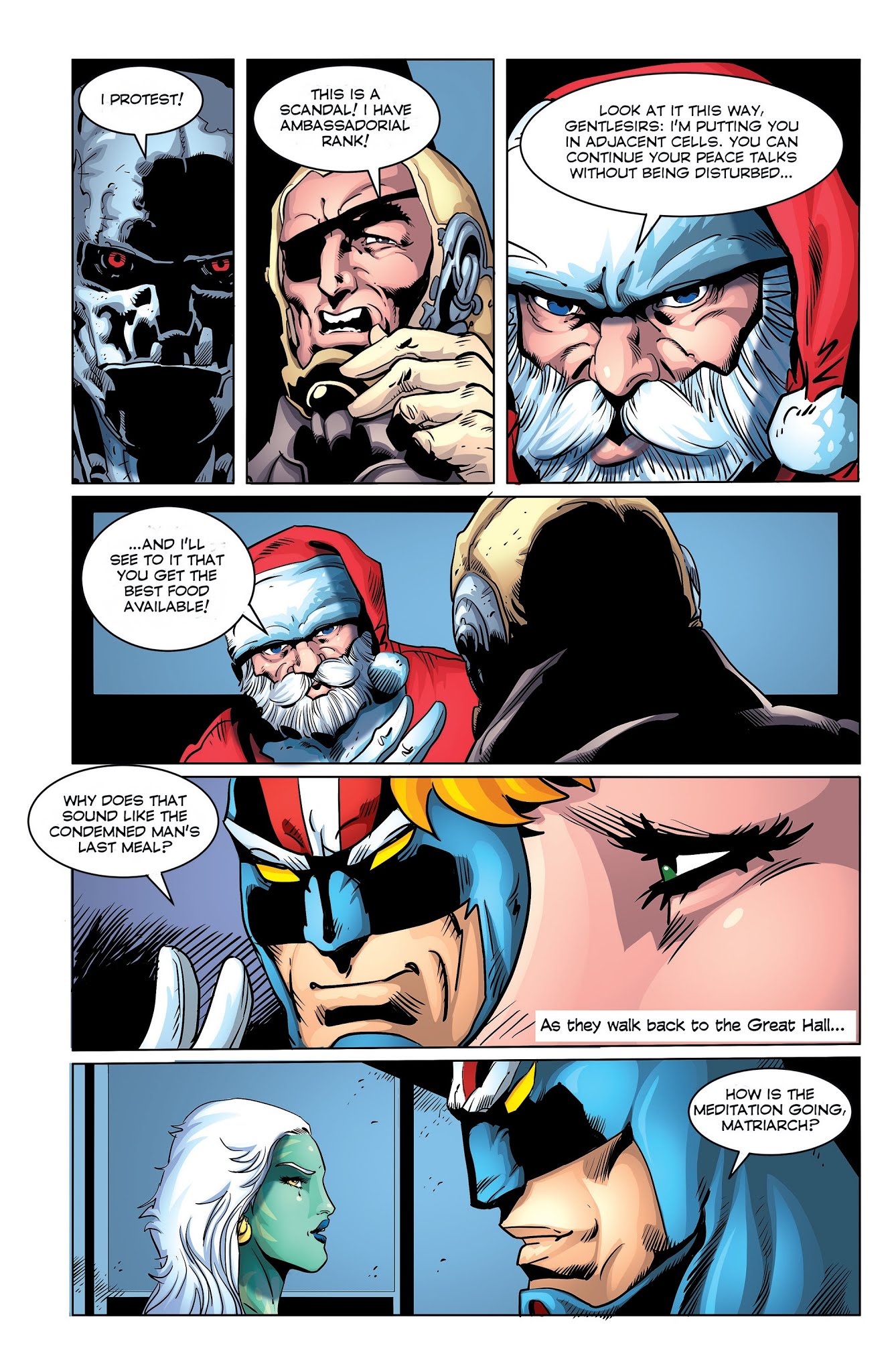 Read online Barbarella Holiday Special comic -  Issue # Full - 28
