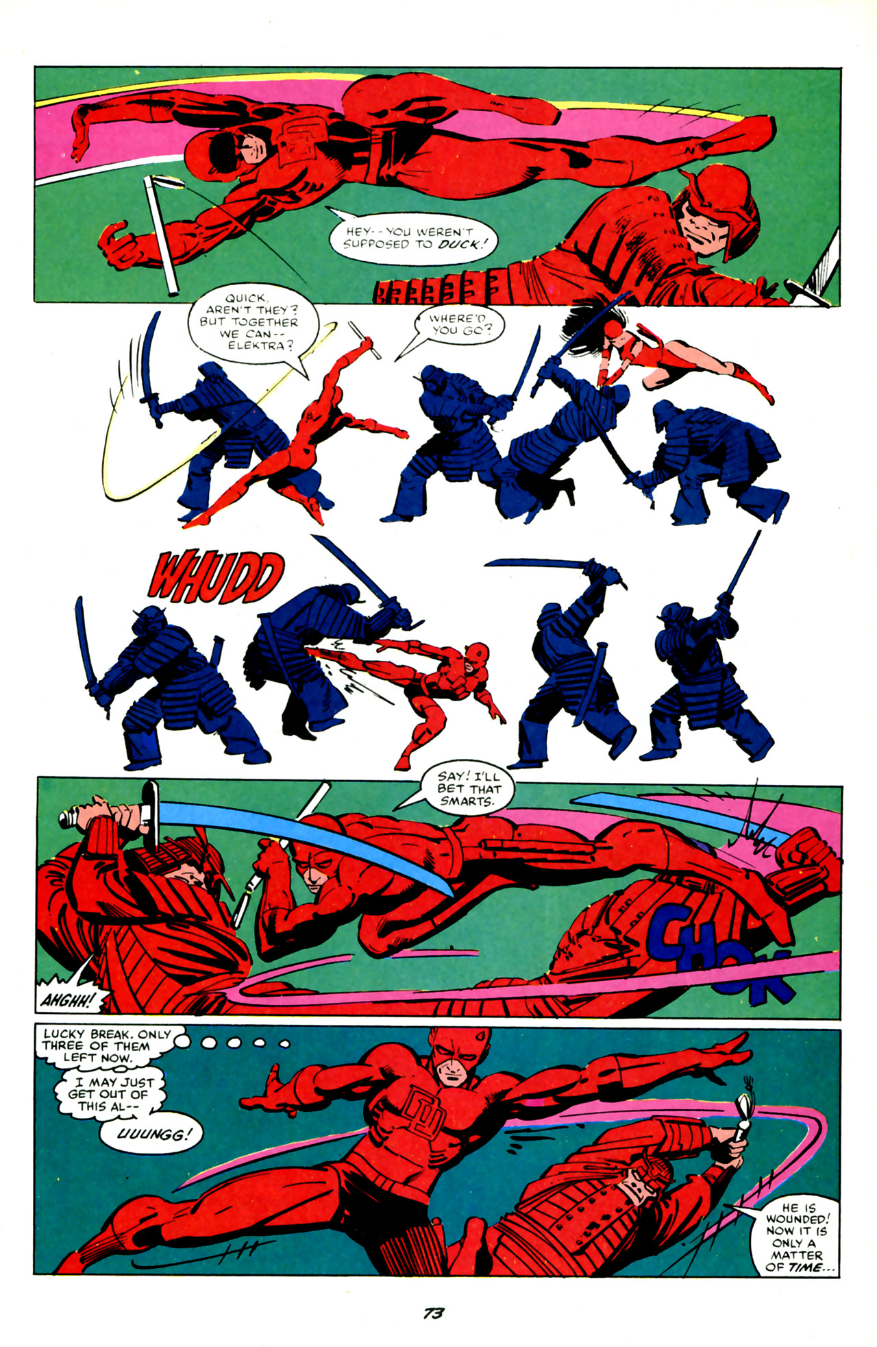 Read online Elektra Megazine comic -  Issue #1 - 74