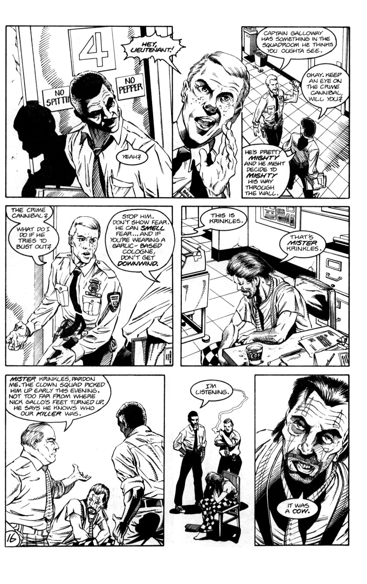 Read online Man-Eating Cow comic -  Issue #1 - 18