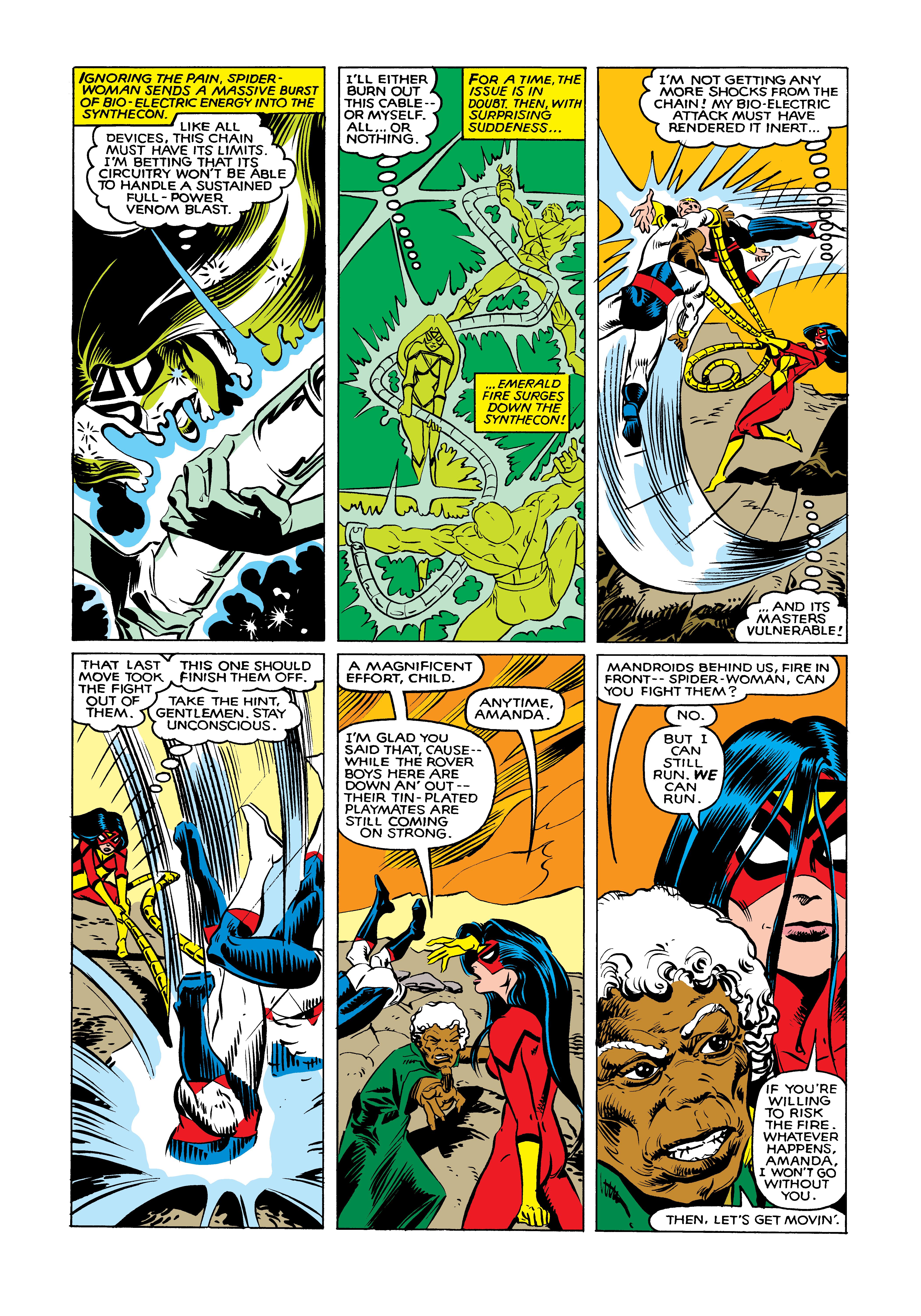 Read online Marvel Masterworks: Spider-Woman comic -  Issue # TPB 3 (Part 2) - 85