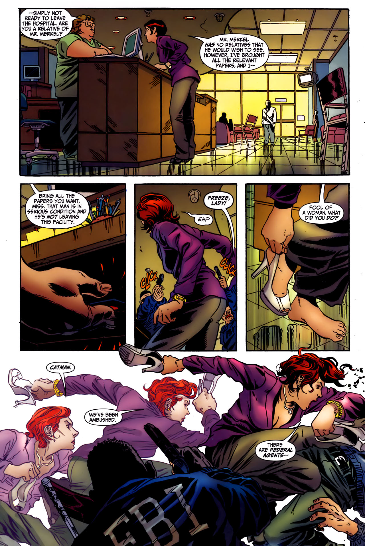 Read online Secret Six (2006) comic -  Issue #3 - 3