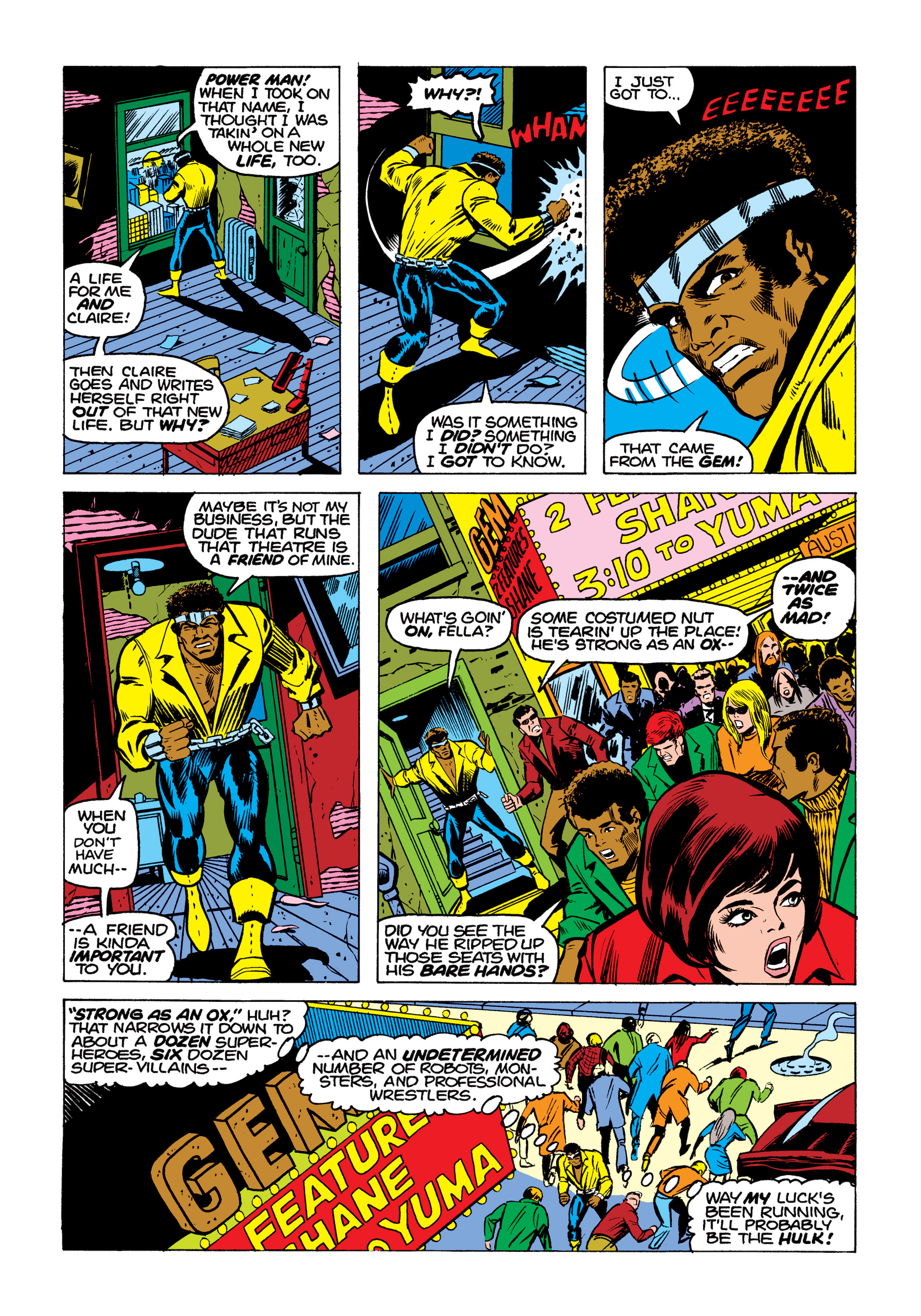 Read online Marvel Masterworks: Luke Cage, Power Man comic -  Issue # TPB 2 (Part 1) - 93