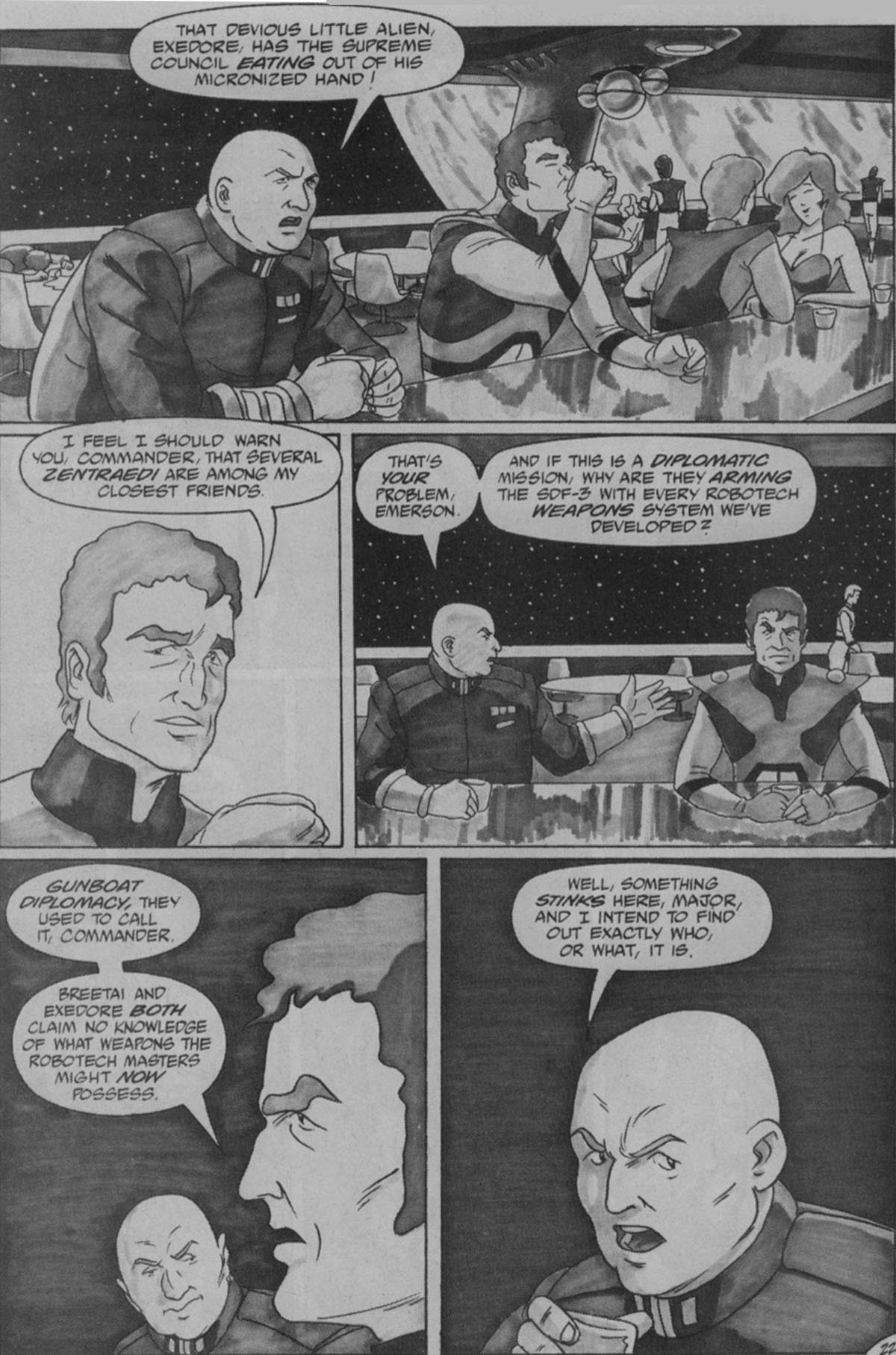 Read online Robotech II: The Sentinels - The Marriage of Rick Hunter and Lisa Hayes comic -  Issue # TPB 1 - 88